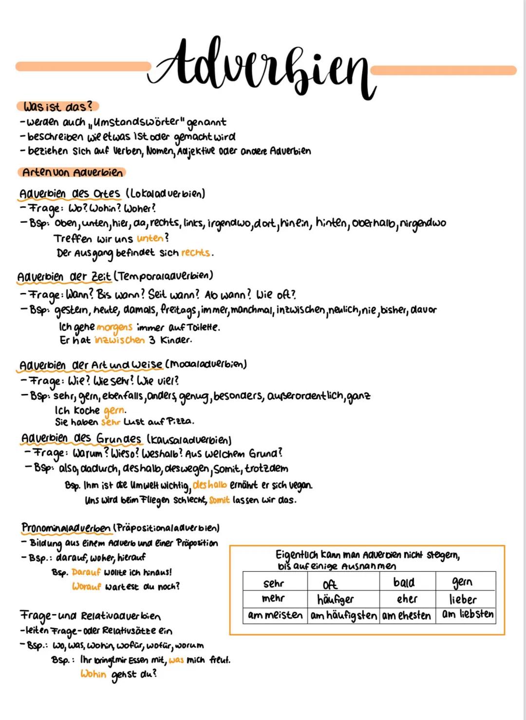 # Am + Grundform + -sten
Er läuft am schnellsten. (adverbiales Adj.)
Sie ist am schnellsten (prädikatives Adj.)
# bestimmter Artikel + Gru