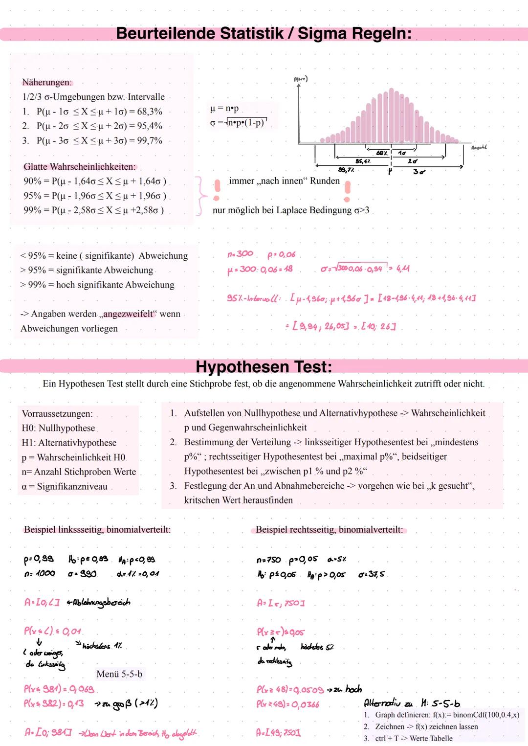 # Stochastik Grundlagen:
Grundlegende Begriffe:
absolute Häufigkeit = Merkmal x tritt n Mal auf (Bsp: 10 Mädchen haben blaue Augen -> 10=