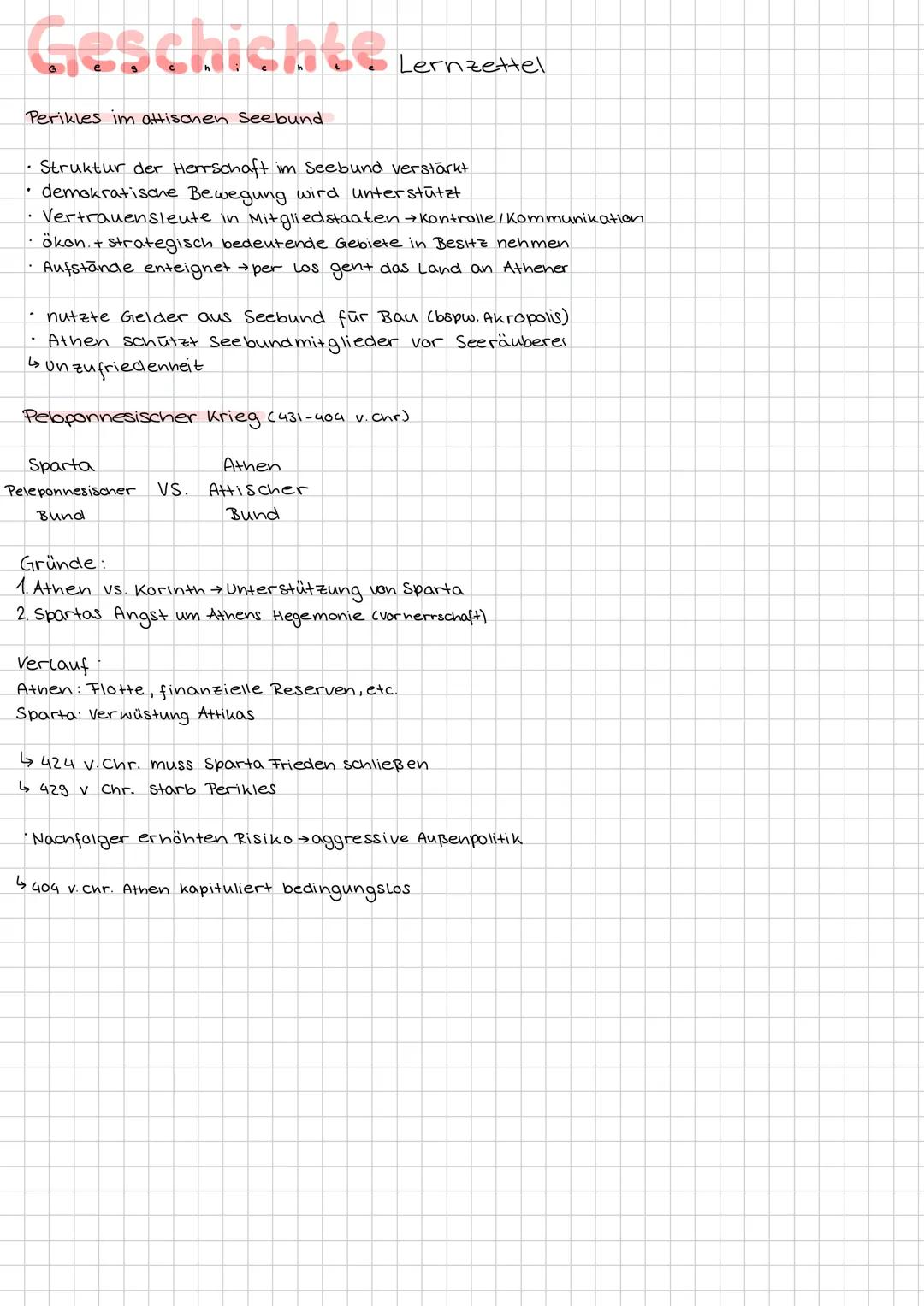 # Geschichte Lernzettel
Herrschaftssysteme:
Oligarchie: Herrschaft einer kleinen Gruppe (=Reiche)
Aristokratie: Herrschaft einer kleinen G