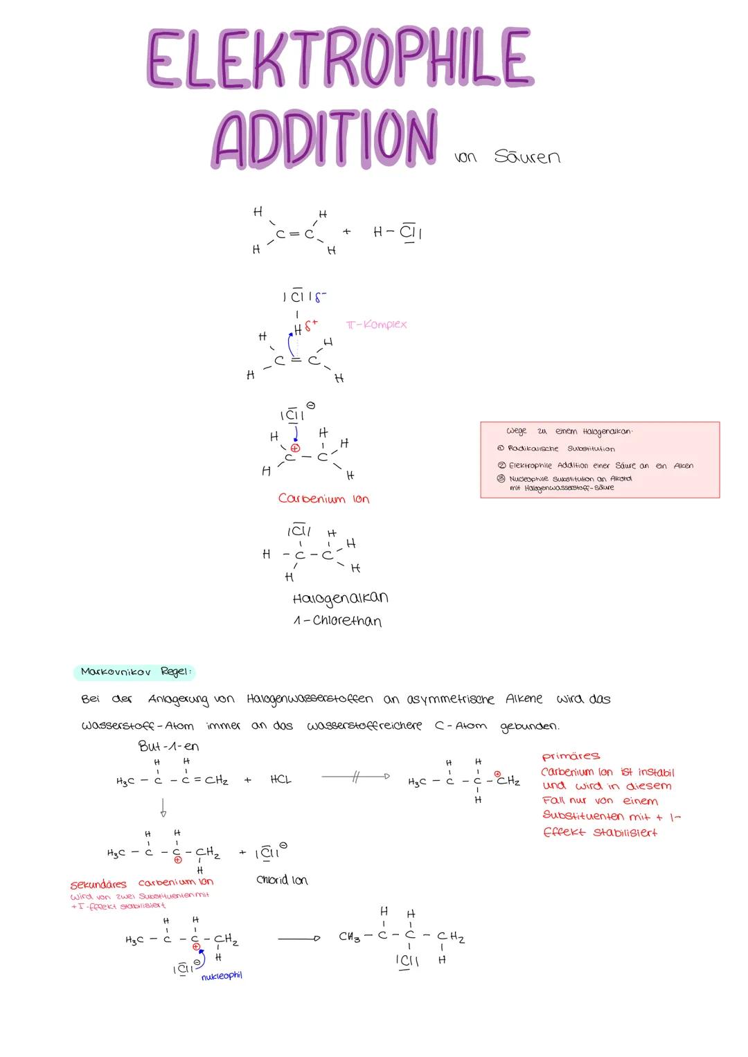 # RADIKALISCHE
SUBSTITUTION
Schema:
Halogen
bsp. Fluor, Brom
+
Αικαπ
→
Halogenalkan
Beispiel:
Br₂
+
C₆H₁₄
1. Schritt: Kettenstar