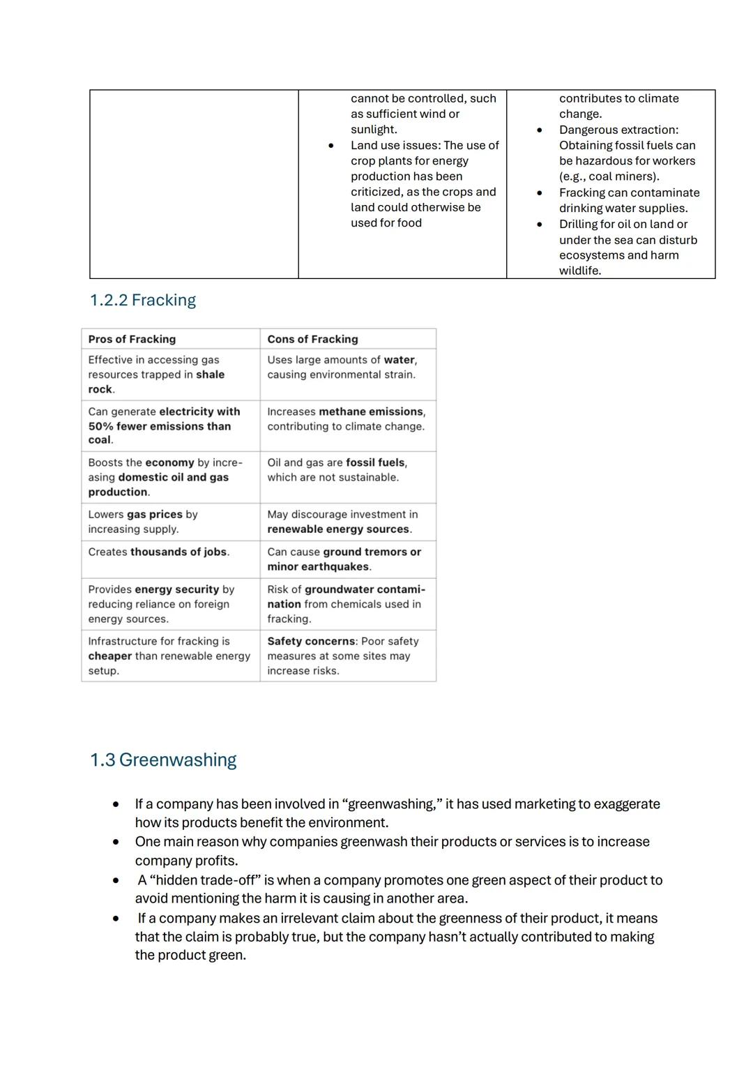 # Englisch Kommunikationsprüfung
Inhaltsverzeichnis
1. The Environment ...................................................................