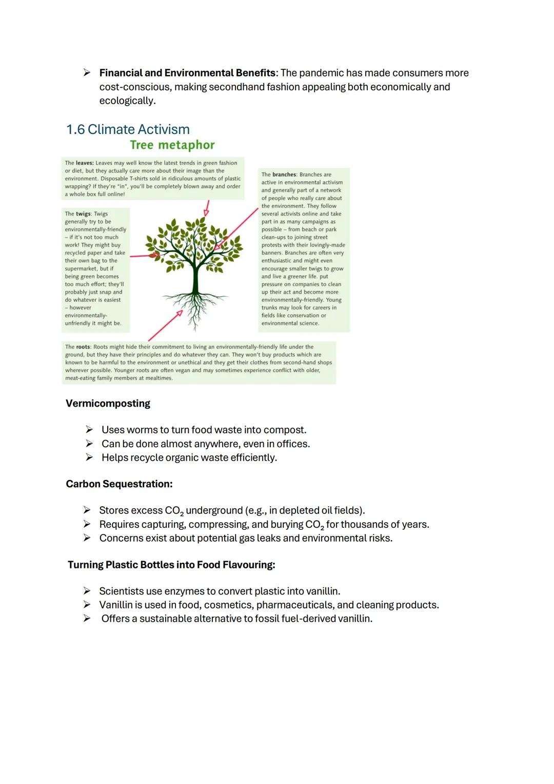 # Englisch Kommunikationsprüfung
Inhaltsverzeichnis
1. The Environment ...................................................................