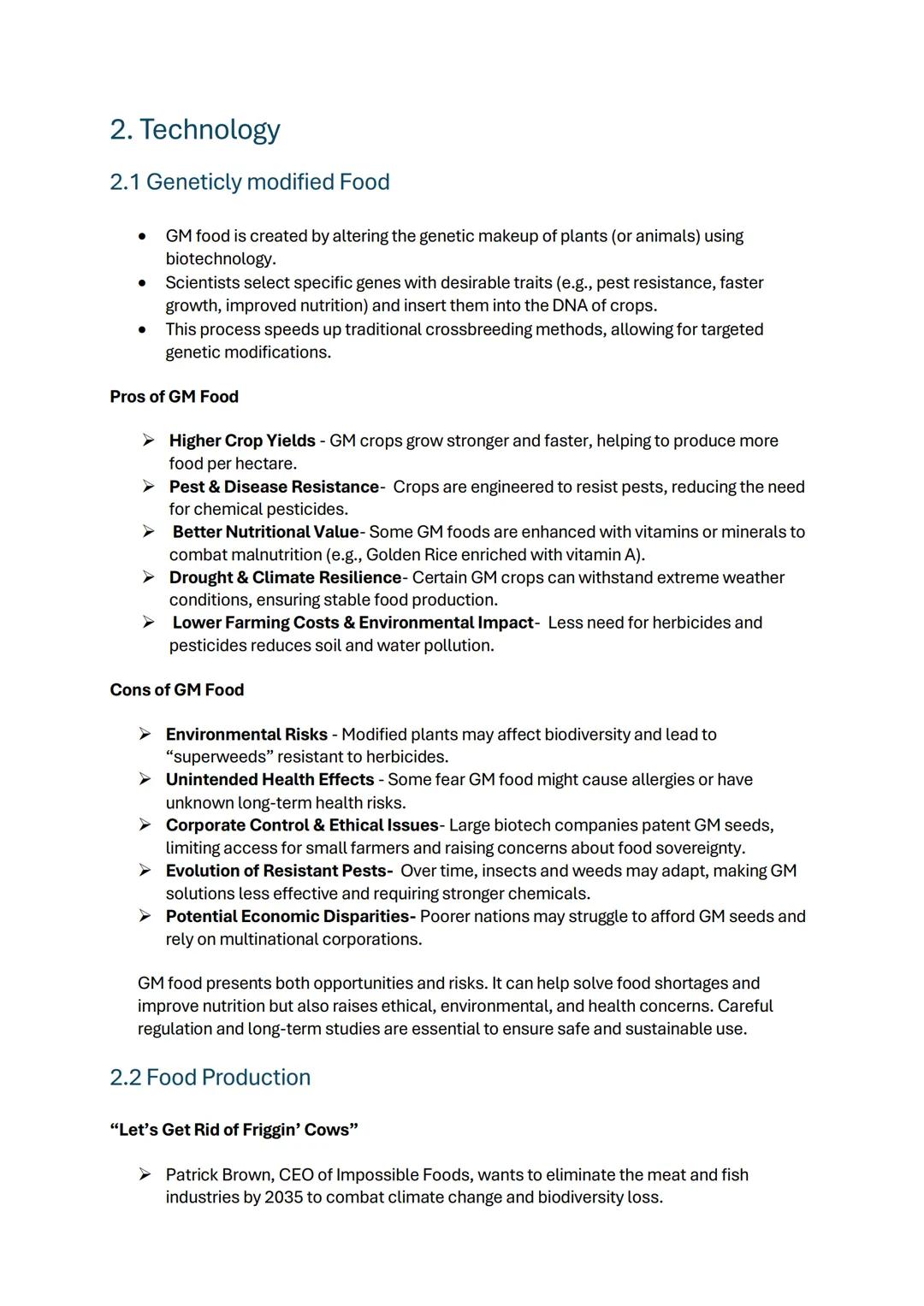 # Englisch Kommunikationsprüfung
Inhaltsverzeichnis
1. The Environment ...................................................................