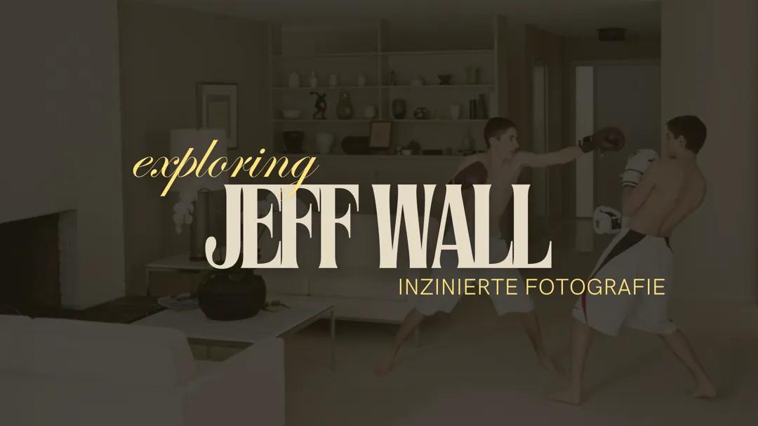 Jeff Wall Kunst LK Präsentation mit Bildanalyse