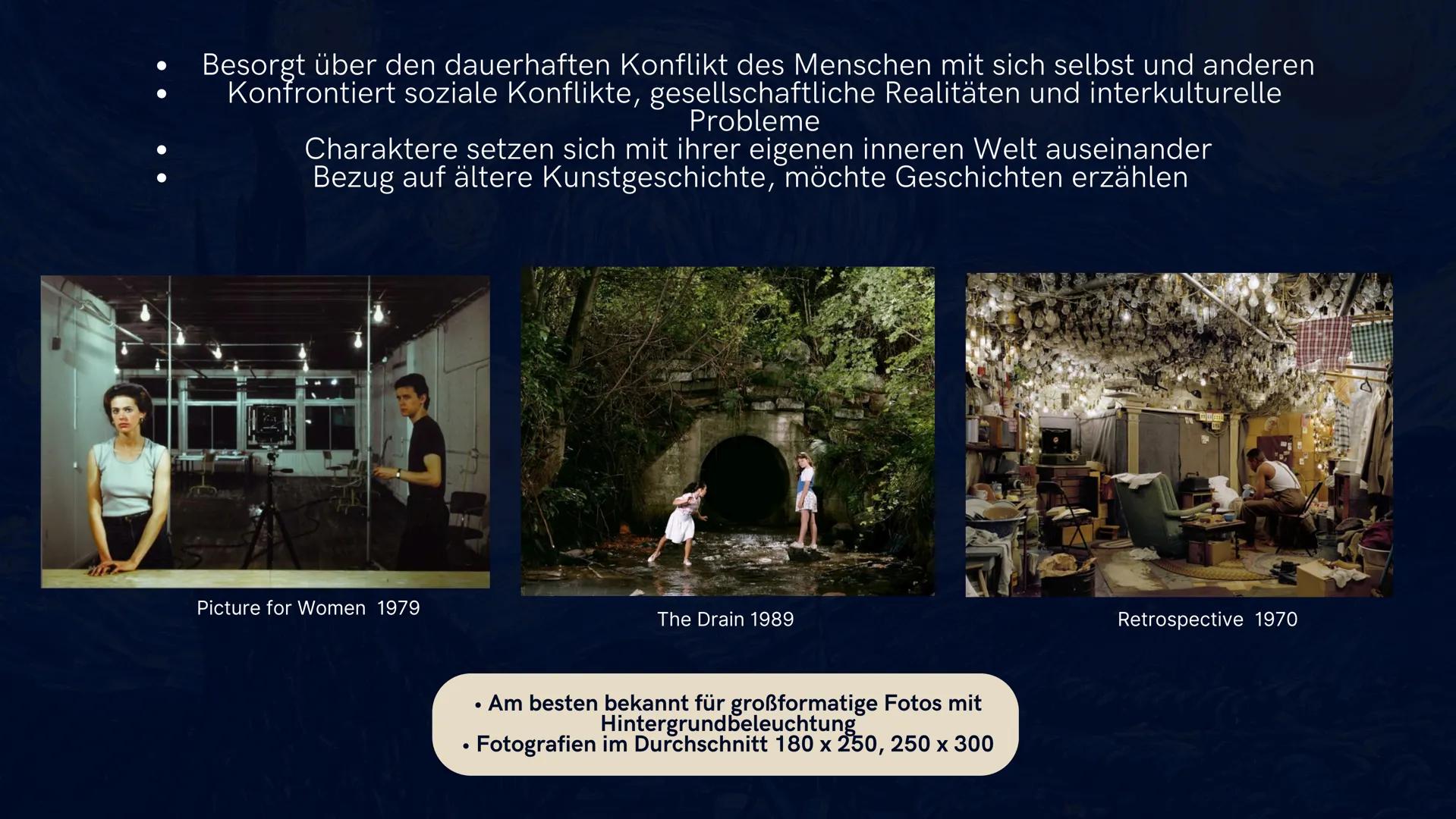 # exploring
# JEFF WALL
INZINIERTE FOTOGRAFIE # Die GLIEDERUNG
- Jeff Wall
Lebenslauf
- Werkübersicht
Thematik
Inhalte
- Fotoanalyse
In