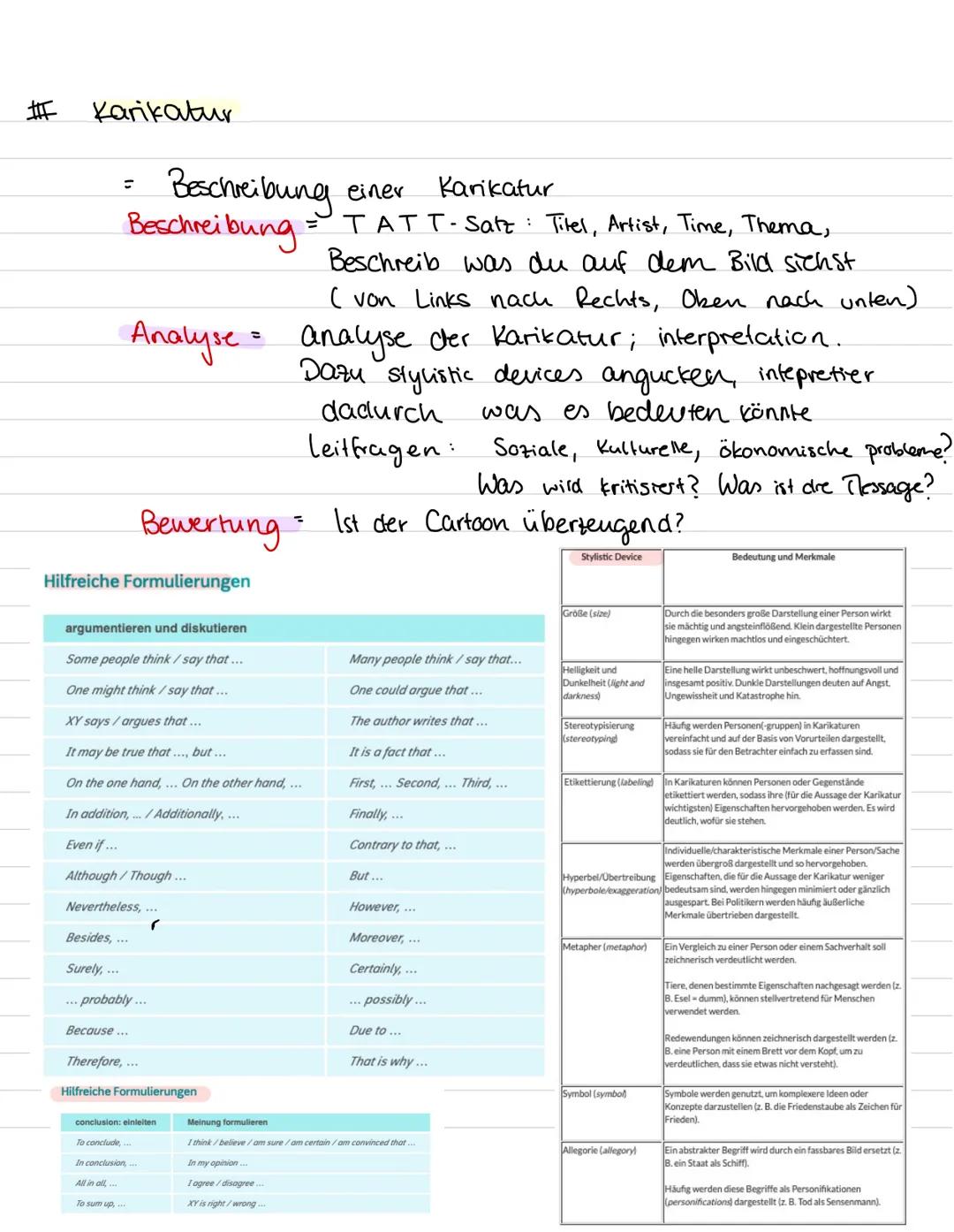 ALEYNA
ENG
ABI Aufgaben
1. Hörverstehen
2. Leseverstehen
3. Nediation
3.1 Translate Eng $\rightarrow$ Ger
3.2 Summarize GeR $\rightar