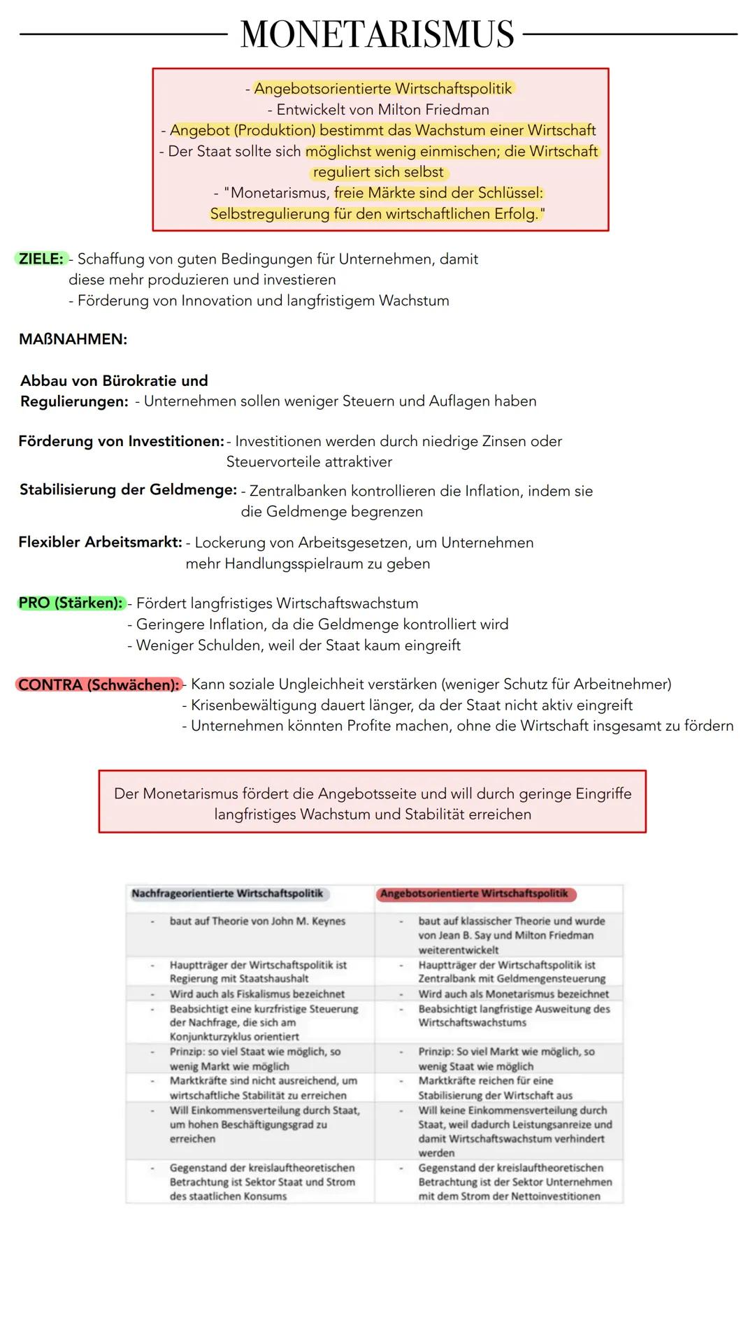 # KEYNESIANISMUS
- Nachfrageorientierte Wirtschaftspolitik
- Entwickelt von John Maynard Keynes
- Nachfrage (Konsum und Investitionen) trei