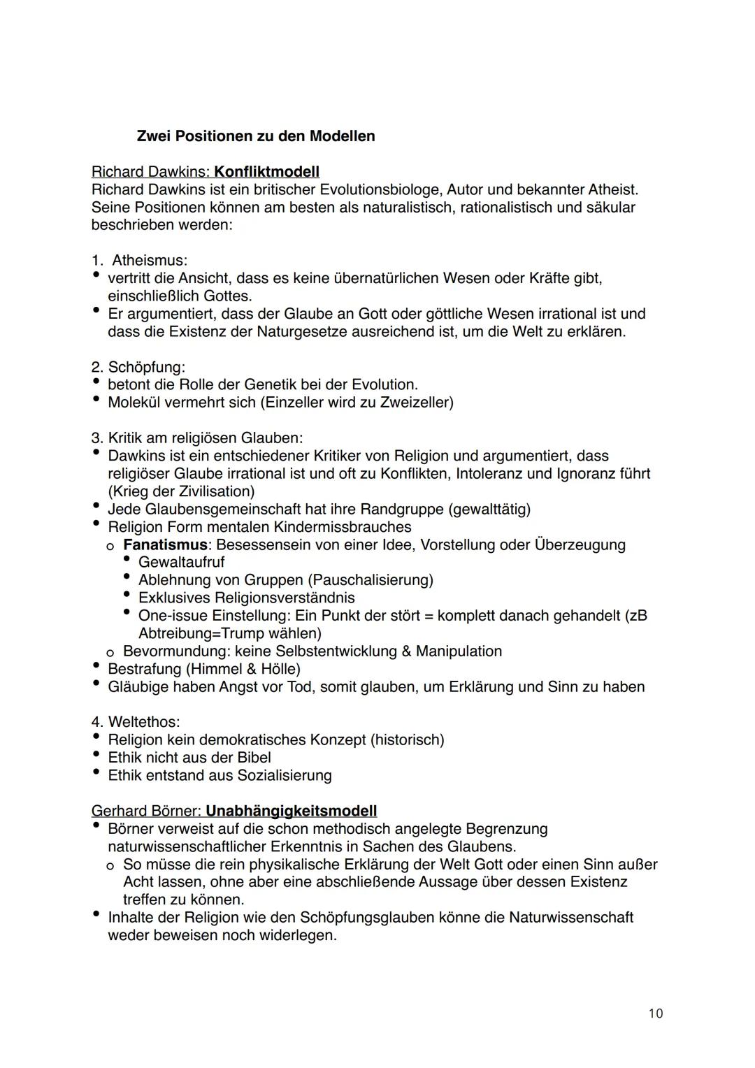 # Religion
1. Verständnis von Gott, Göttlichem und Transzendenz
a.) Grundlegendes Verständnis von Gott, Göttlichem und/oder Transzendenz i