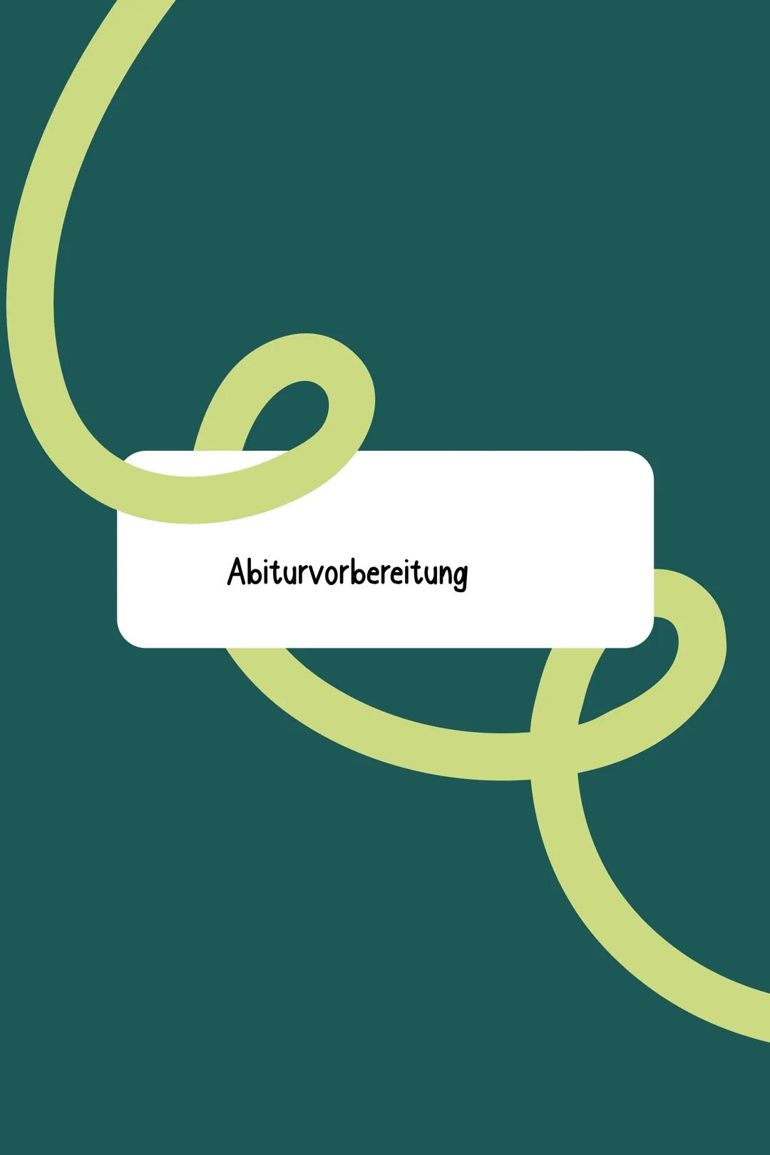 Abiturvorbereitung Biologie LK 2025