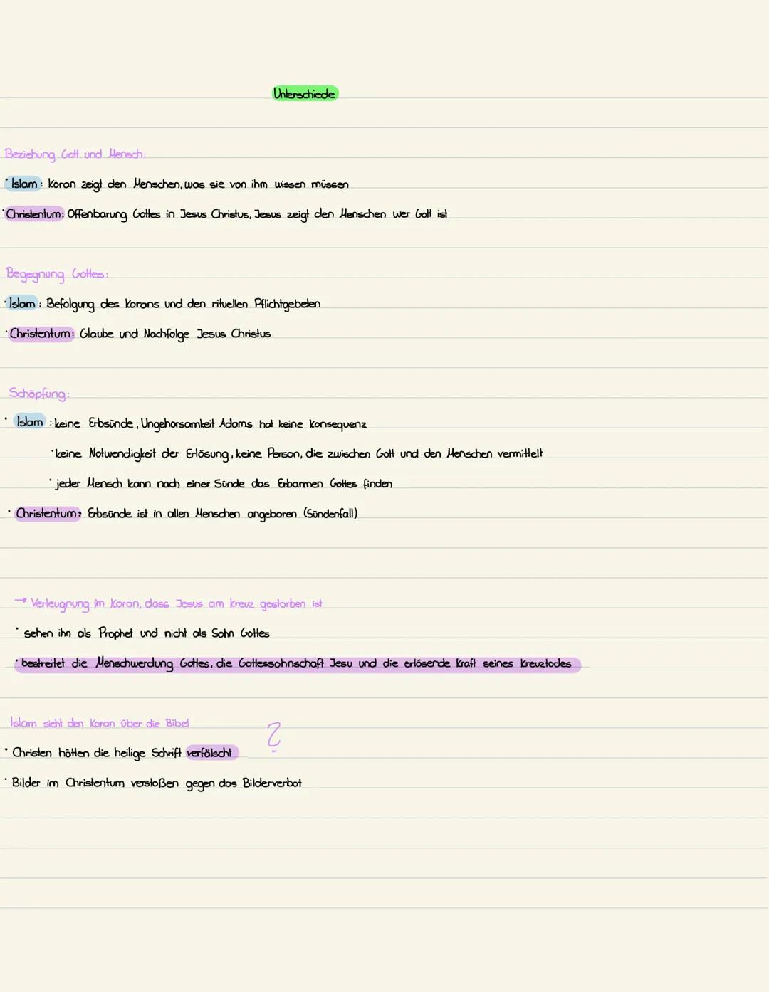 Q2.1 Grundvorstellungen in Bibel und Tradition. Wie ist Gott?
Gottesbilder:
JHWH: Im alten Testament
Jahwe, Gott offenbart sich Mose der f