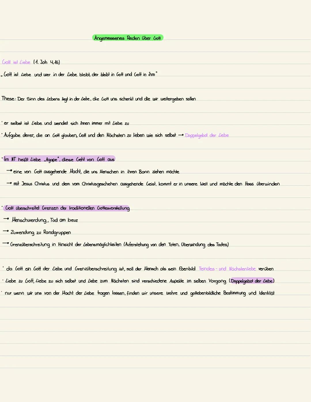 Q2.1 Grundvorstellungen in Bibel und Tradition. Wie ist Gott?
Gottesbilder:
JHWH: Im alten Testament
Jahwe, Gott offenbart sich Mose der f