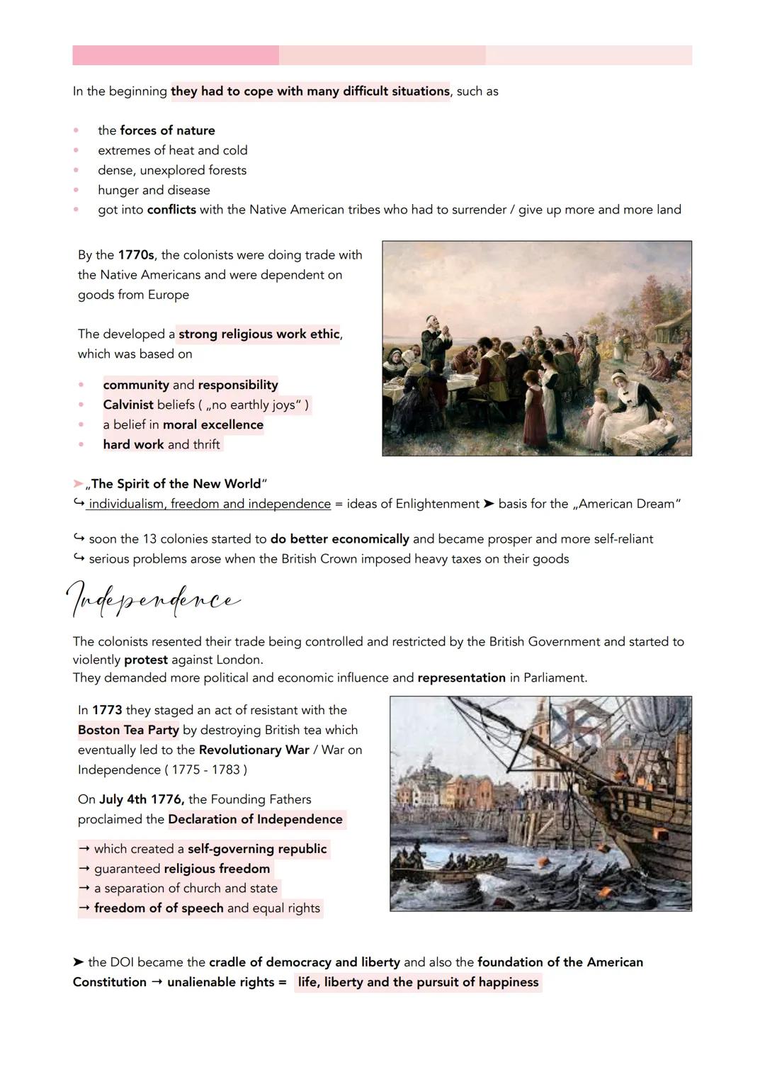 --- OCR Start ---
Q1 Ideals and realities
Q1.1 The USA - the formation of a nation
development and principles of American democracy and the