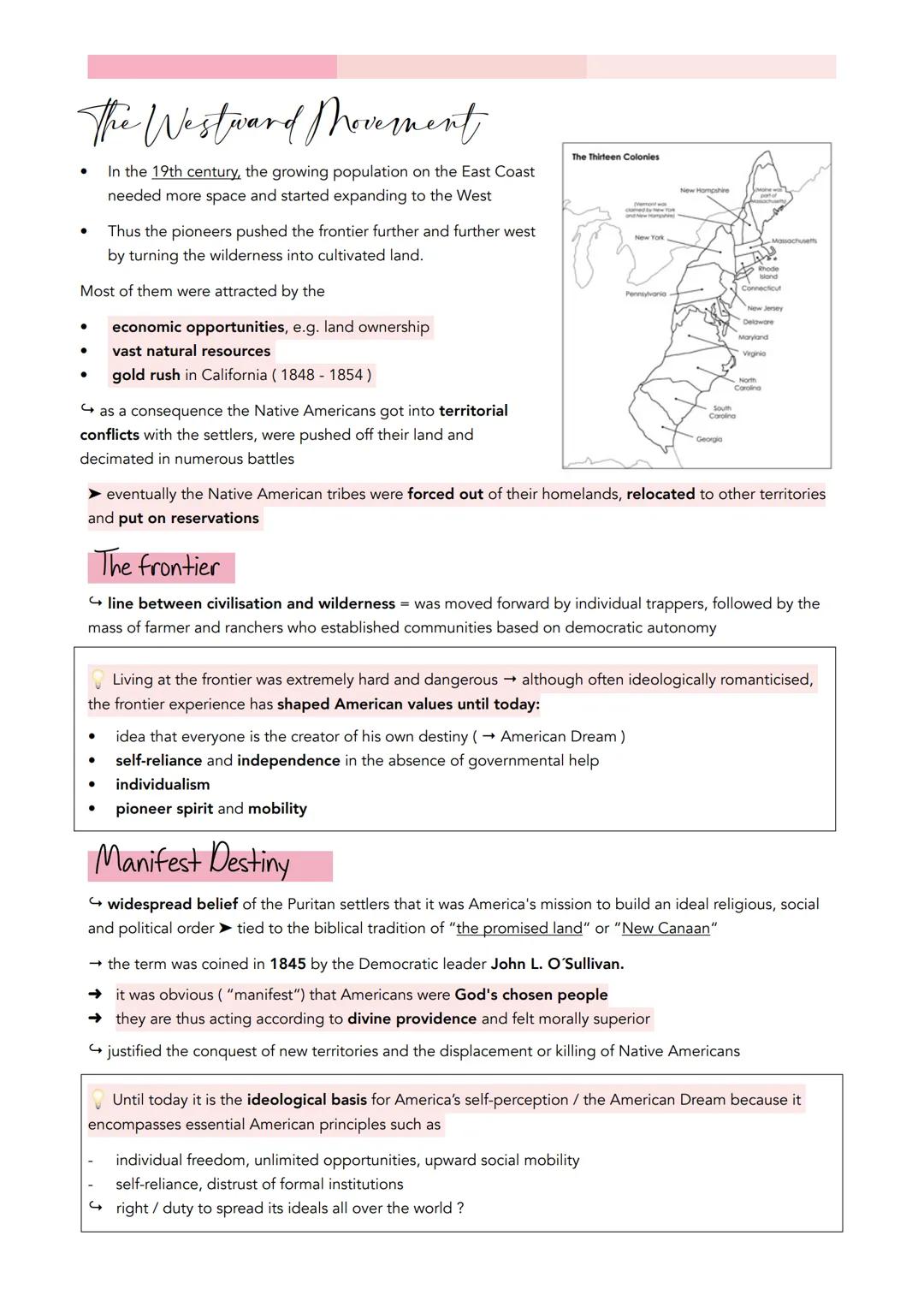 --- OCR Start ---
Q1 Ideals and realities
Q1.1 The USA - the formation of a nation
development and principles of American democracy and the