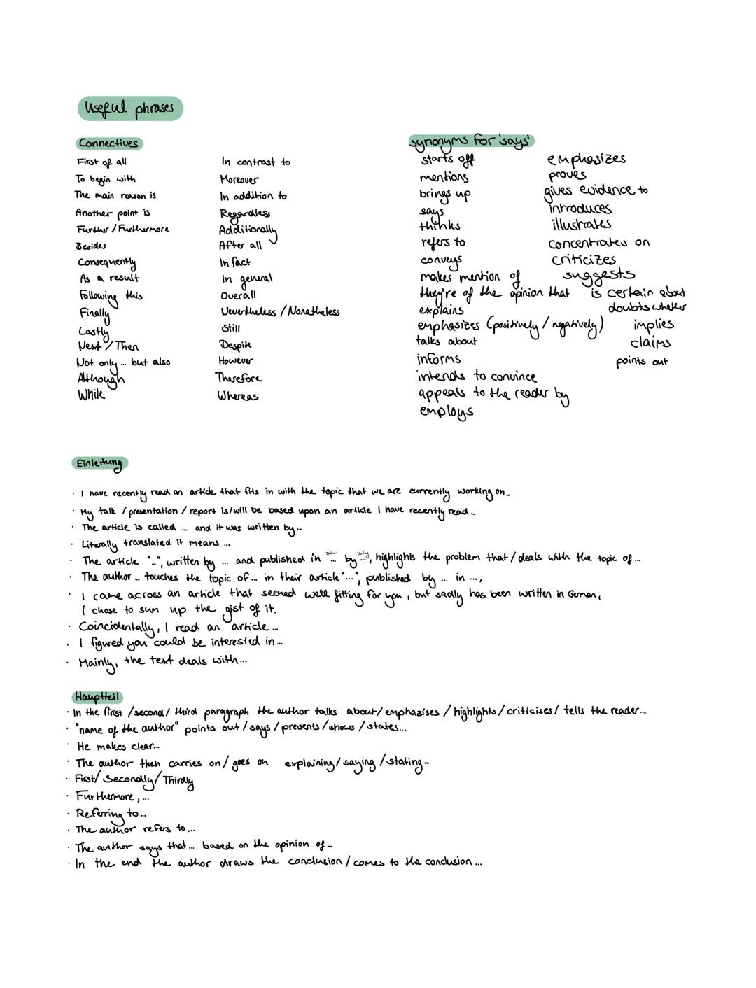 --- OCR Start ---
MEDIATION
25.
Aufbau
0. Titel
1. Einleitung
Begrüßung?
• unnötige Frage to get to the point
Titel
Autor author
Testart tex