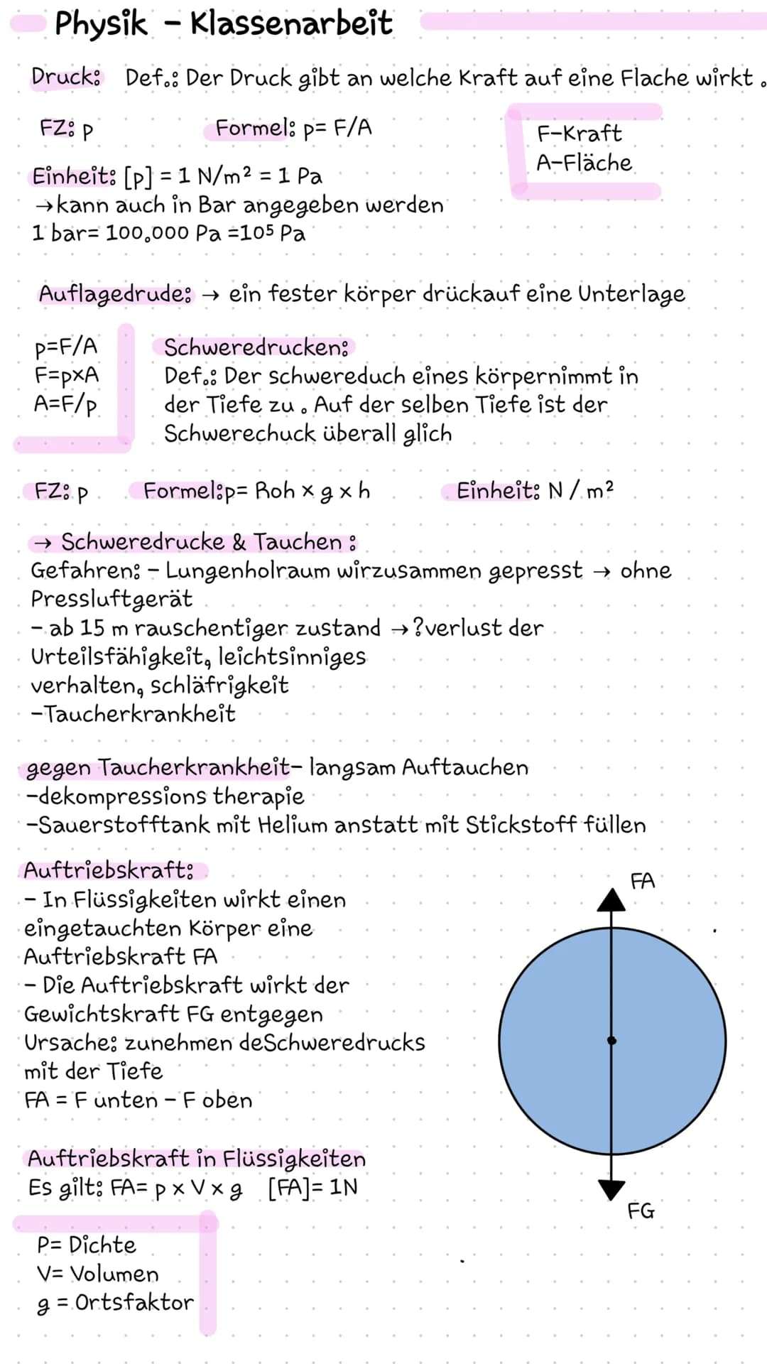Physik Klasse 8 – Seite 1
