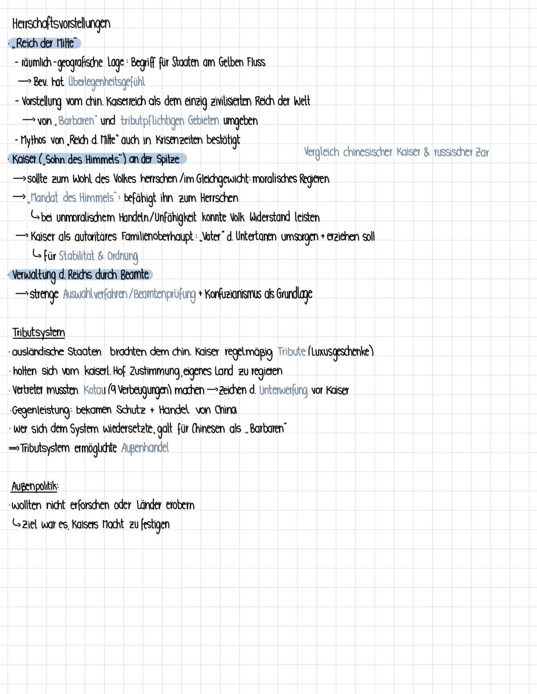 --- OCR Start ---
Neue Politik"
1901
→→Reform d. Qing-Dynastie
1838/39
Opiumverbot durch Daoguang - Kaiser
Abschaffung Beamtenprüfung
1905
1