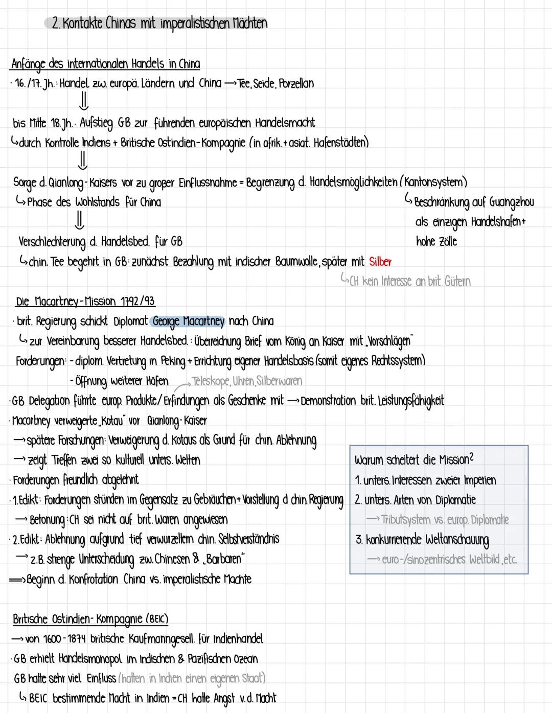 --- OCR Start ---
Neue Politik"
1901
→→Reform d. Qing-Dynastie
1838/39
Opiumverbot durch Daoguang - Kaiser
Abschaffung Beamtenprüfung
1905
1