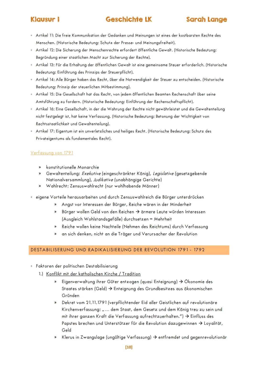 Klausur I
Geschichte LK
Sarah Lange
SEBASTIAN HAFFNER: „WAS IST EIGENTLICH GESCHICHTE?"
HAFFNERS SICHTWEISE AUF GESCHICHTE UND GESCHICHTSWIS