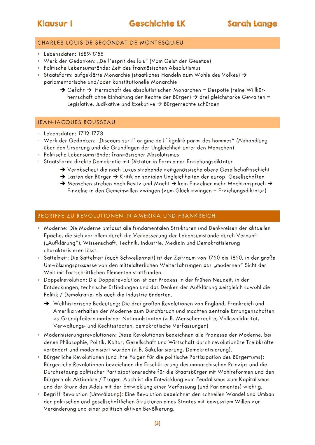 Klausur I
Geschichte LK
Sarah Lange
SEBASTIAN HAFFNER: „WAS IST EIGENTLICH GESCHICHTE?"
HAFFNERS SICHTWEISE AUF GESCHICHTE UND GESCHICHTSWIS