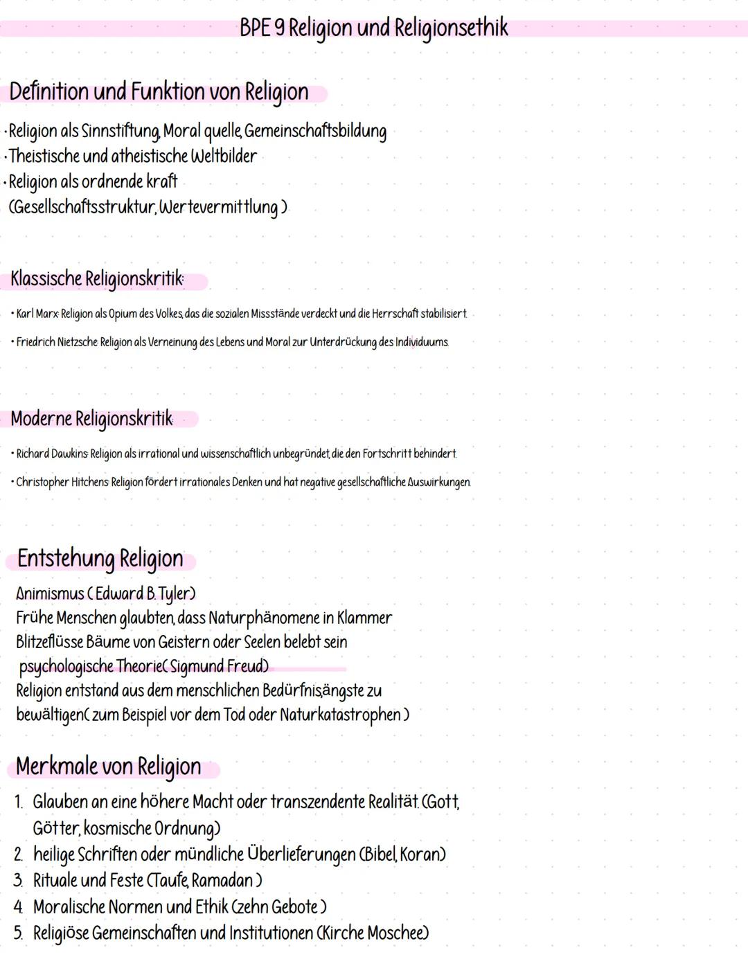 BPE 6 Moralbegründung und Moralethik
Kriterien eines Gelungenen Lebens
• Glück (eudamonia, Zufriedenheit)
• Aristoteles tugendethik
• Pflich