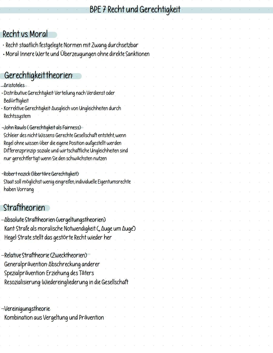 BPE 6 Moralbegründung und Moralethik
Kriterien eines Gelungenen Lebens
• Glück (eudamonia, Zufriedenheit)
• Aristoteles tugendethik
• Pflich