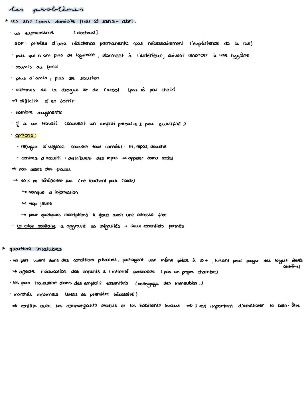 Französisch LK
Abi 24 NRW # les problèmes
* les SDF (sans domicile fixe) et sans - abri:
  * un euphémisme  (clochard)
  * SDF: privés d'