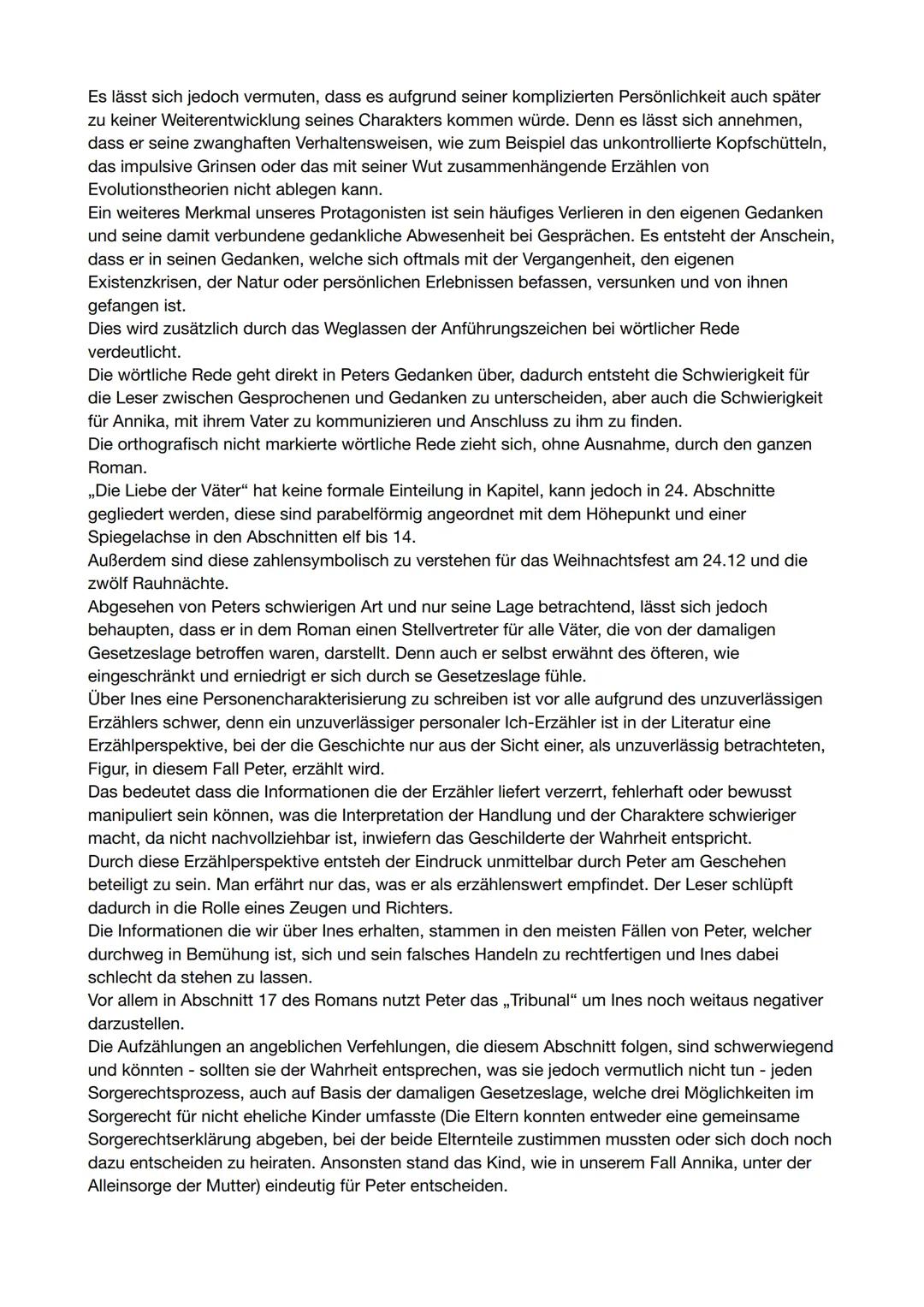 # Interpretationsaufsatz
Stelle: Abschnitt 2, S.16 (,,Papa!") bis S.18 (,,Das Wort geht mir nach.")
In dem 2010 im btb Verlag erschienen R