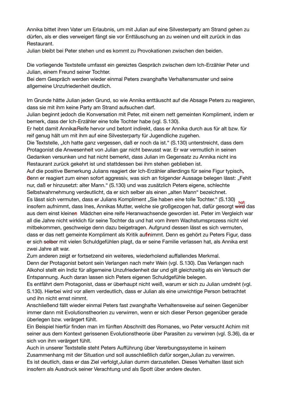 --- OCR Start ---
noc einmal
dass diese Handlung, Julian stehen zu lassen, ihm nichteinhaltung das Gefühl von Stärke und
Überlegenheit gibt.