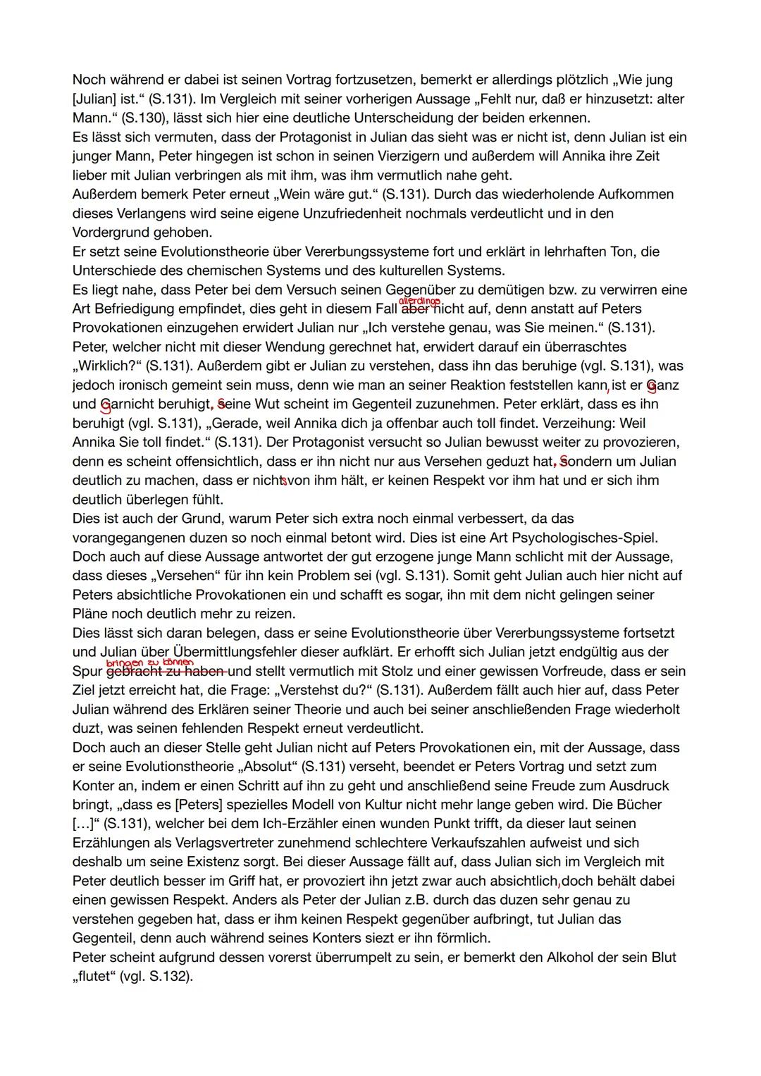 --- OCR Start ---
noc einmal
dass diese Handlung, Julian stehen zu lassen, ihm nichteinhaltung das Gefühl von Stärke und
Überlegenheit gibt.