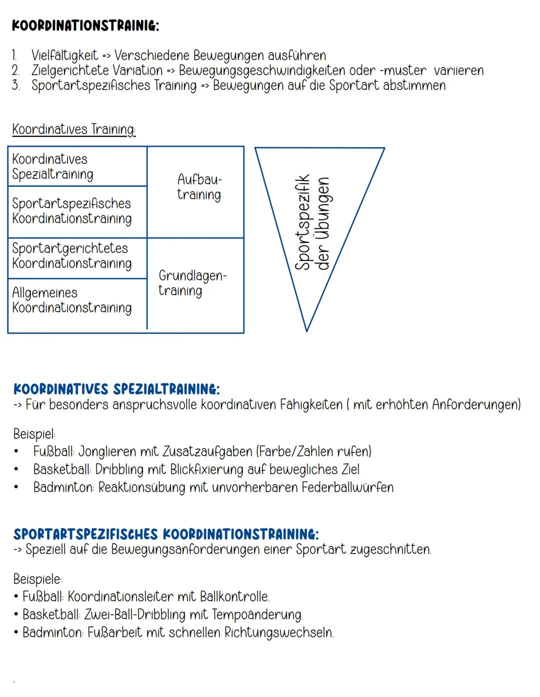 KOORDINATION # KOORDINATION
Koordinative Fähigkeiten und Koordinationsleistungen:
KOORDINATIVE FÄHIGKEITEN
(Personeninterne Voraussetzung)