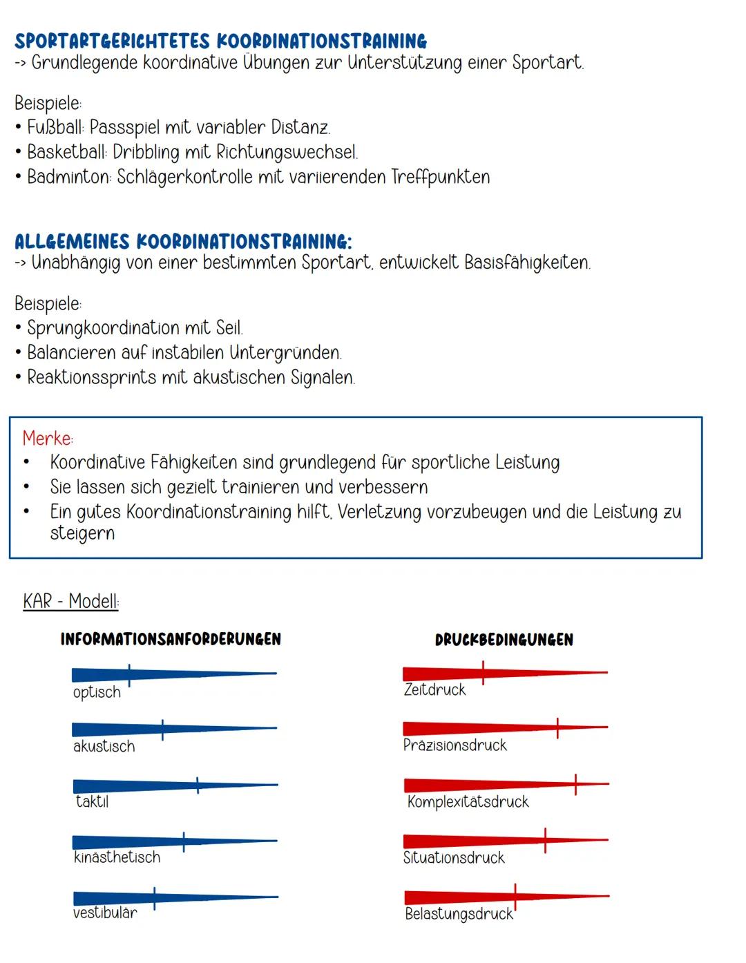 KOORDINATION # KOORDINATION
Koordinative Fähigkeiten und Koordinationsleistungen:
KOORDINATIVE FÄHIGKEITEN
(Personeninterne Voraussetzung)