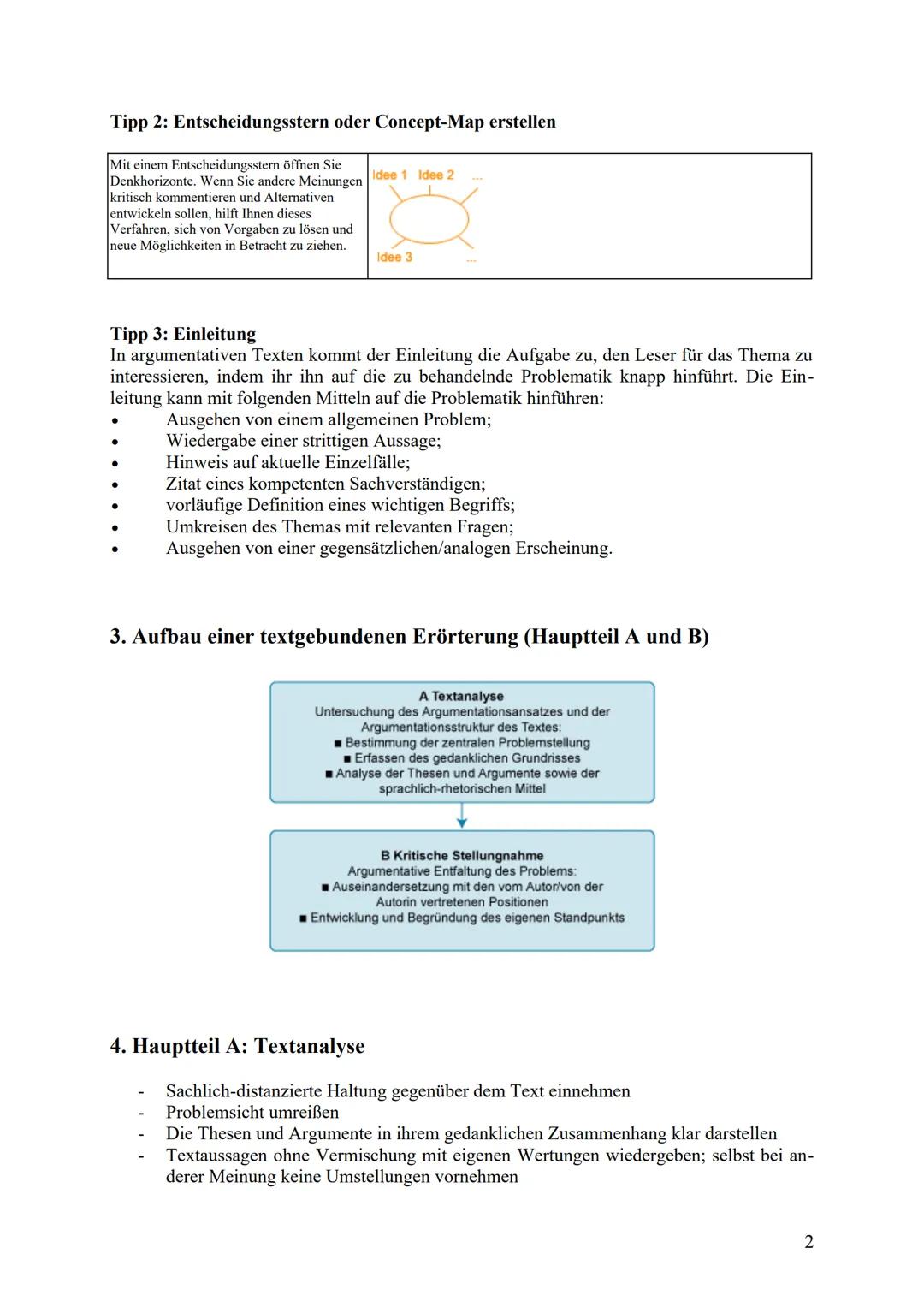 --- OCR Start ---
Tipp 2: Entscheidungsstern oder Concept-Map erstellen
Mit einem Entscheidungsstern öffnen Sie
Denkhorizonte. Wenn Sie ande