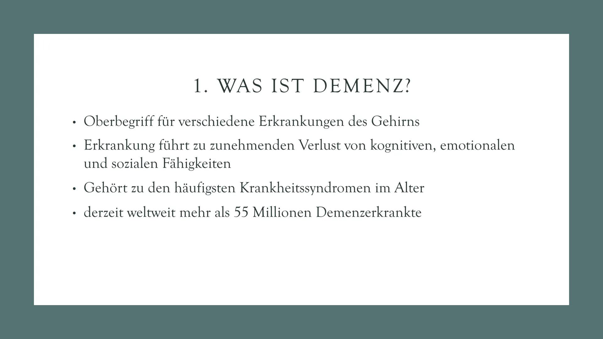 WER VON EUCH HAT SCHON
EINMAL ERLEBT, DASS IHR BZW. EIN
ANDERER ETWAS VERGESSEN HAT,
DAS EIGENTLICH WICHTIG WAR? # DEMENZ
# UND
# ALZHEIMER