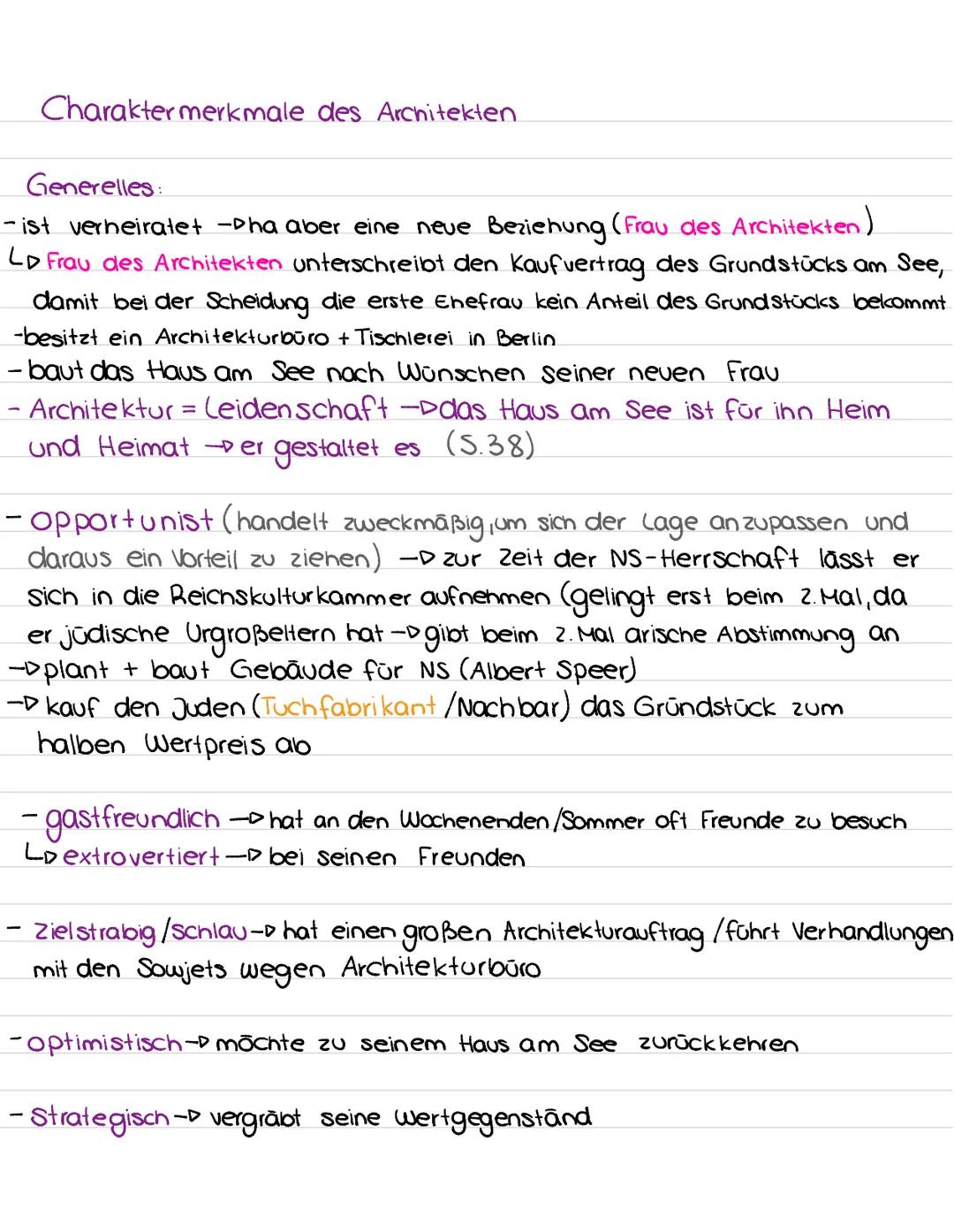 # Der Architeckt
Chronologische Abfolge
1. Weltkrieg
1936
2. Weltkrieg
1937
1939
1951
kauft 1/3 des
Grundstücks
vom
Großbauern
(plan