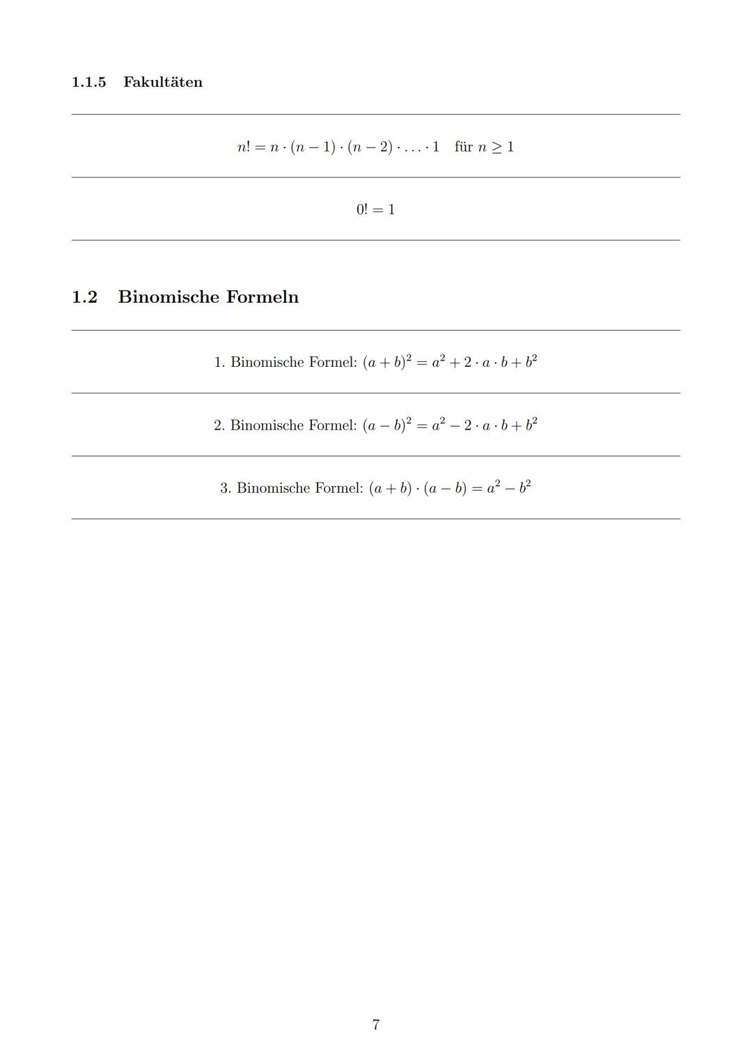Mathe
Abiturzusammenfassung
Anmerkung: Das sieht jetzt etwas viel aus, aber hier findest du in Form eines Nachschlage-
werks nahezu alles,