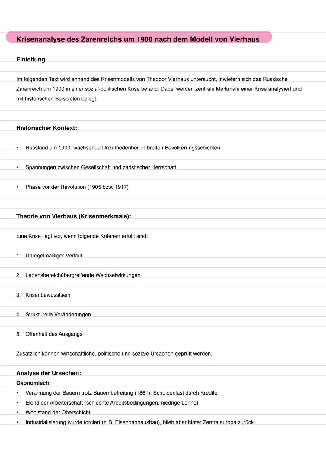 THEORIEMODELL
Der Revolutionsbegriff
Peter Wende
1 Objekt des
revolutionären
Wandels
• Austausch nicht
nur der Machthaber
→ Putsch
• Umbruc