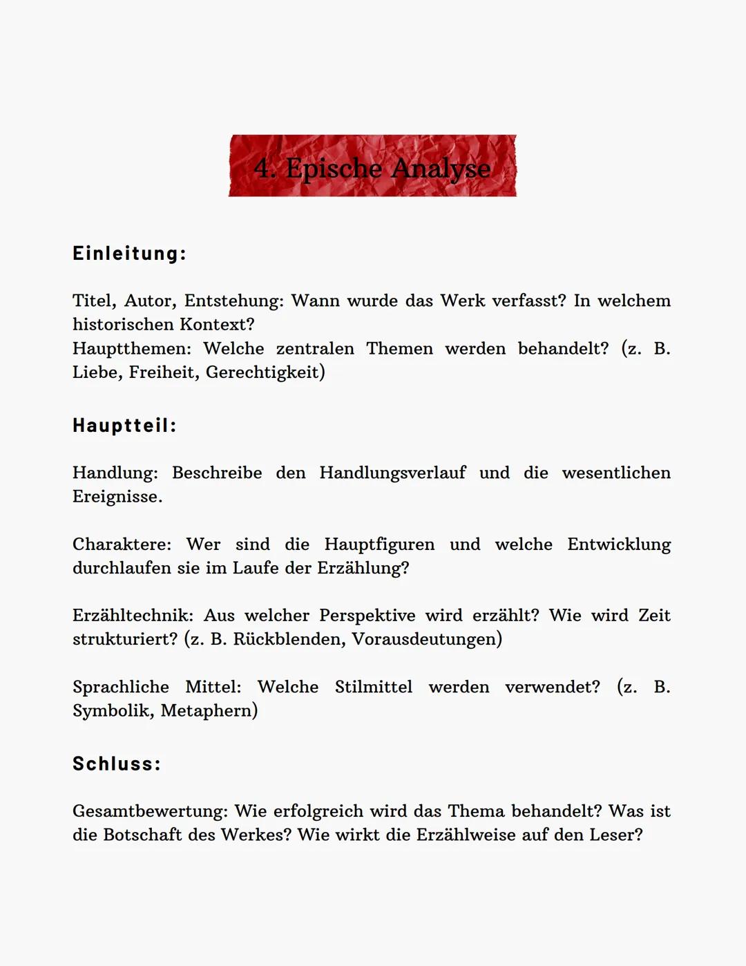 # DEUTSCH
# ABITUR
Lernzettel für das Deutsch Abitur im
Grundkurs, Nordrhein-Westfalen Generelles Übersicht über die wichtigsten rhetorisch