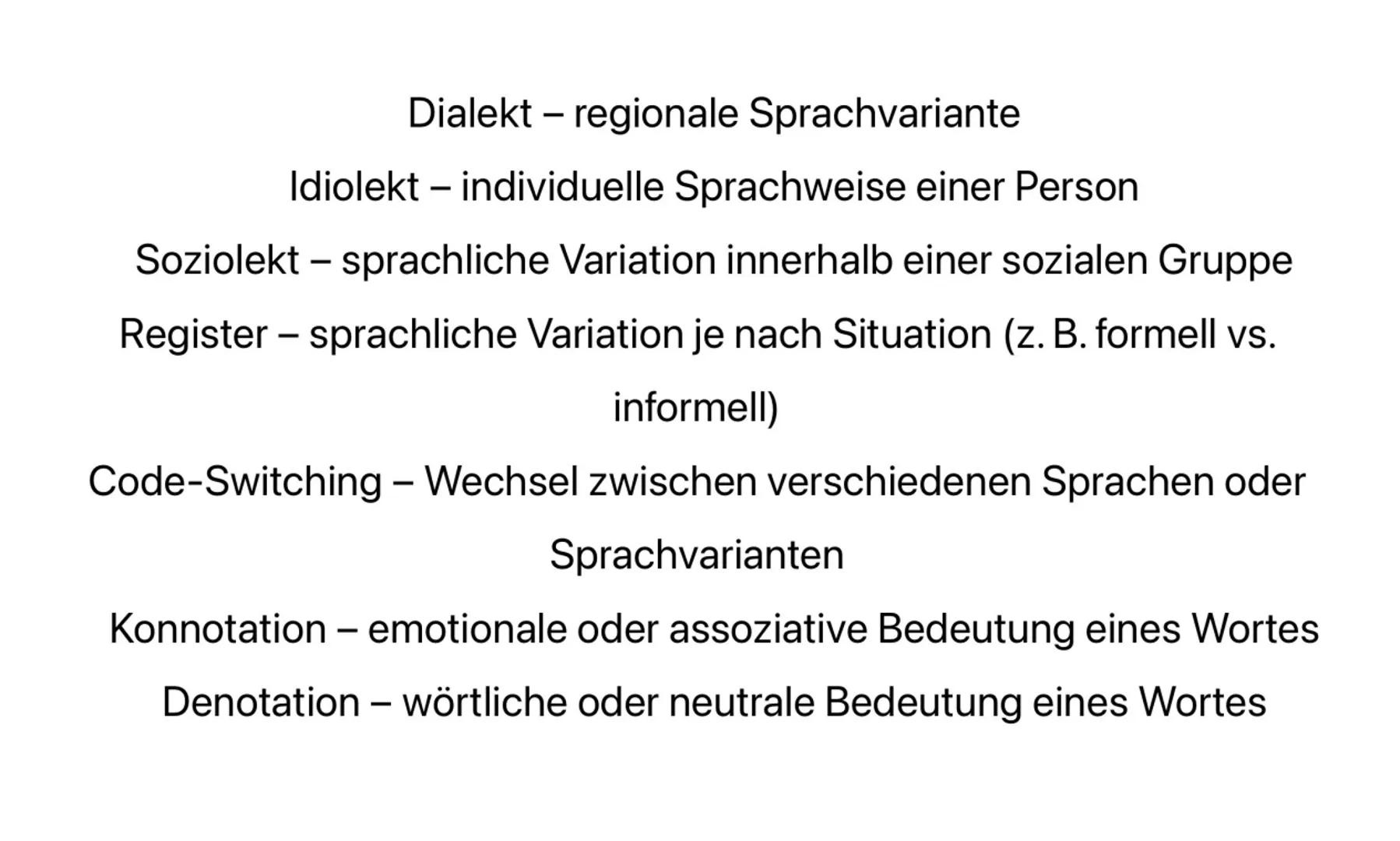 Was ist/macht Sprache? Wesen der Sprache
→ politisch
→beeinflusst das Denken
Kernaspekte der Sprache
•Sprachliche Bausteine
4 Worte-Baustei