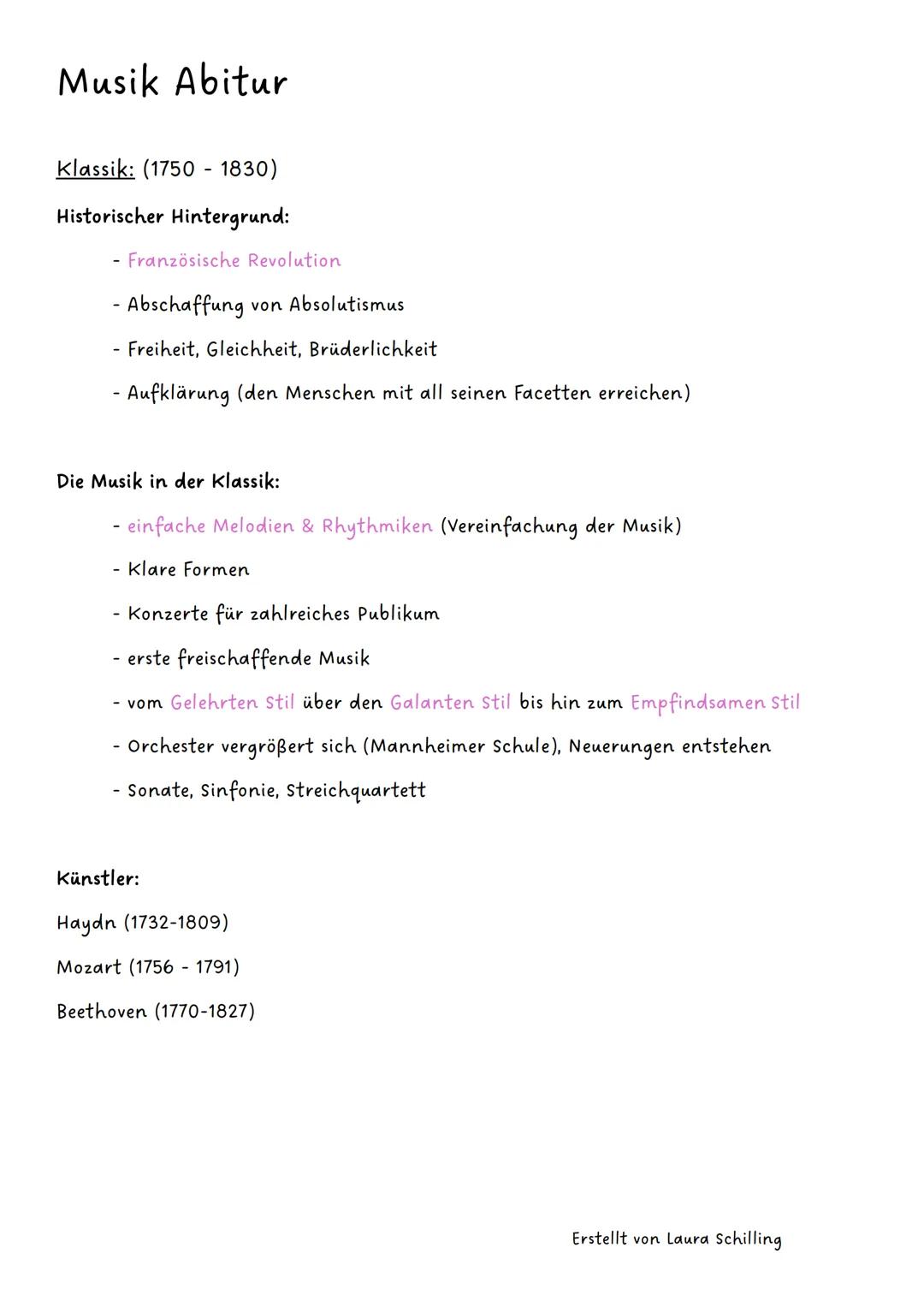 --- OCR Start ---
Musik Abitur
Barock: (1600-1750)
Historischer Hintergrund:
- Pracht & Prunk
- Güter, Essen & Orchester zur Demonstration v