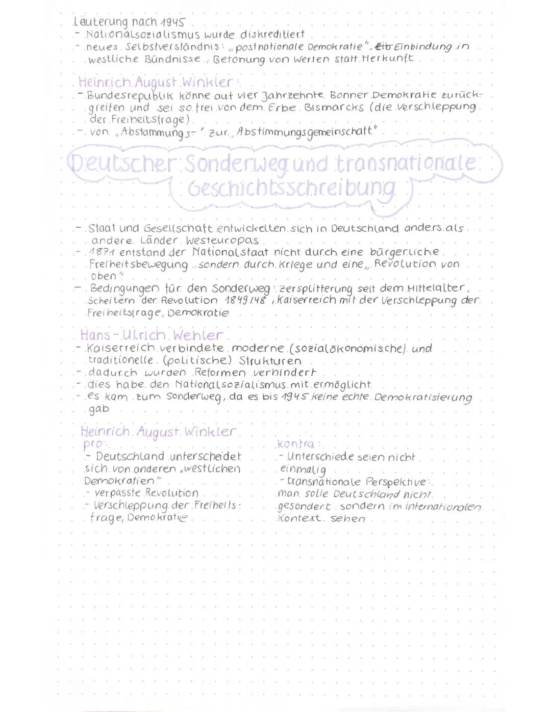 Kernmodul 3: Frage nach der deutschen identität.
Nation: Begrift und Mythos.
-große Anzahl an Menschen, welche aut. Grund bestimmter Merkm