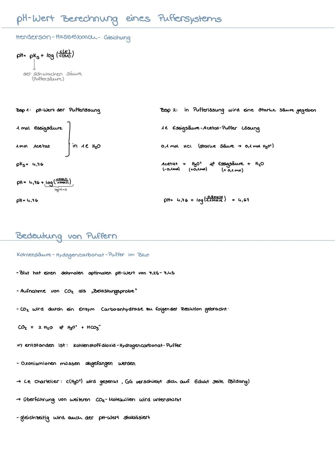 # Q33 Puffersysteme - Säure-Base-Puffer
Was sind Puffer?
- Pufferlösungen, deren pit-Wert sich bei zugabe von Oxoniumionen (H3O+)
bzw. Hyd
