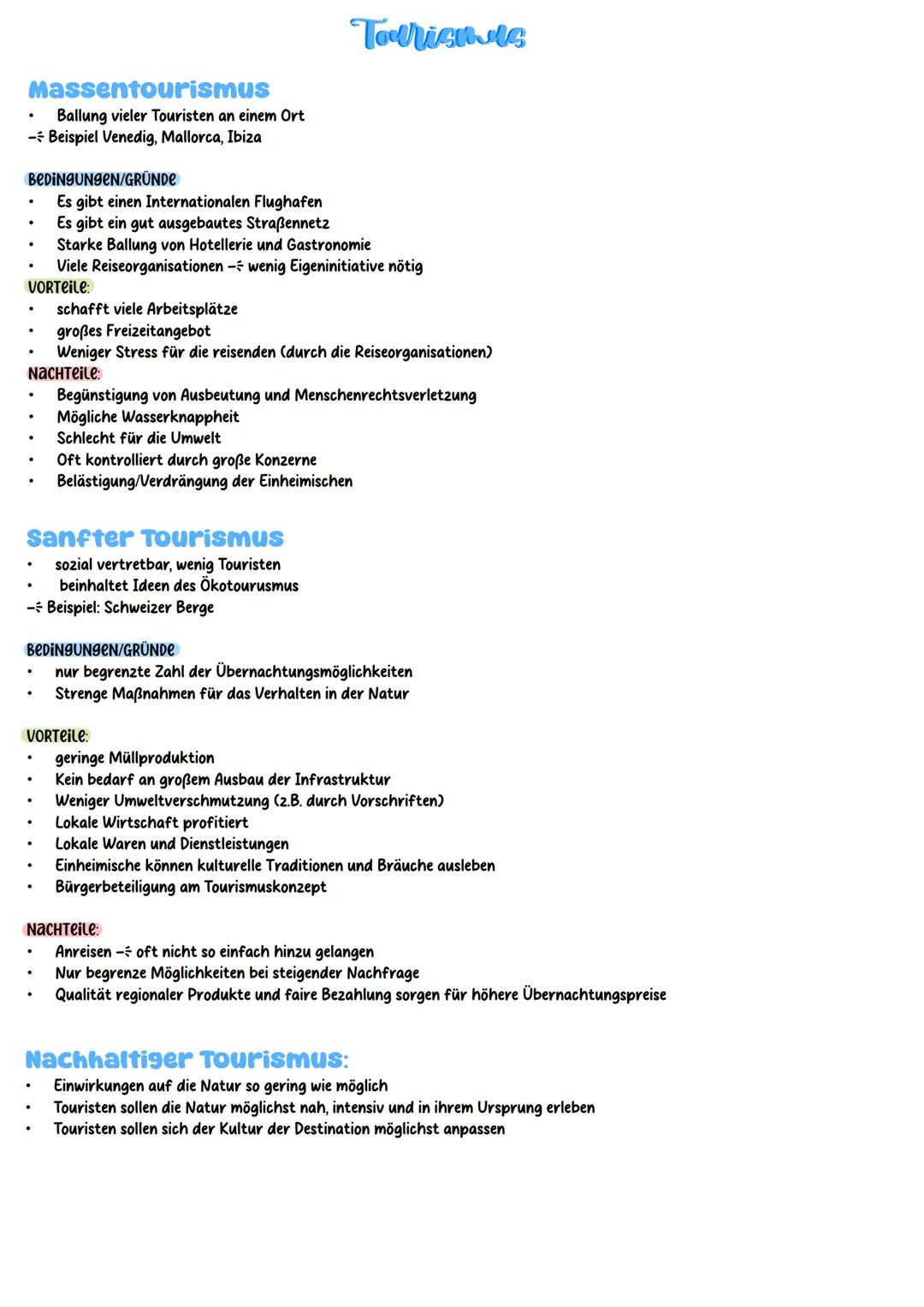 # Tourismus
Naturräumliches Potential Kennzeichnen
* Geographische Lage (Relief, Vegetation, Klima, Wasser)
* Klima (Klimazone evntl K
