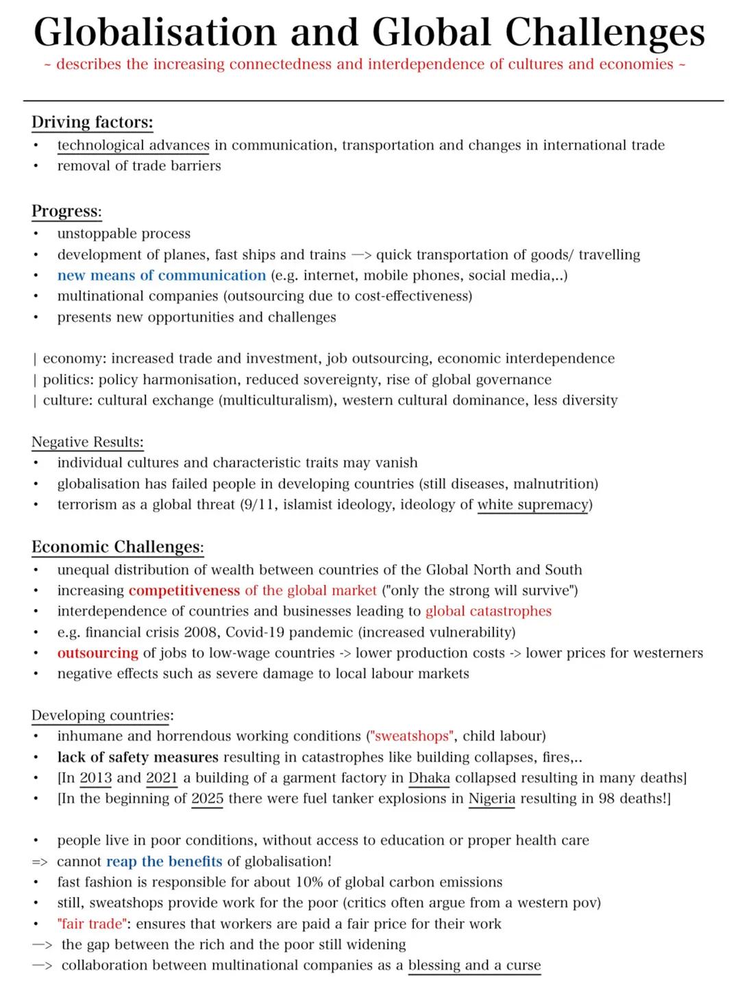 Englisch LK Abi 2025 | Alle Themen