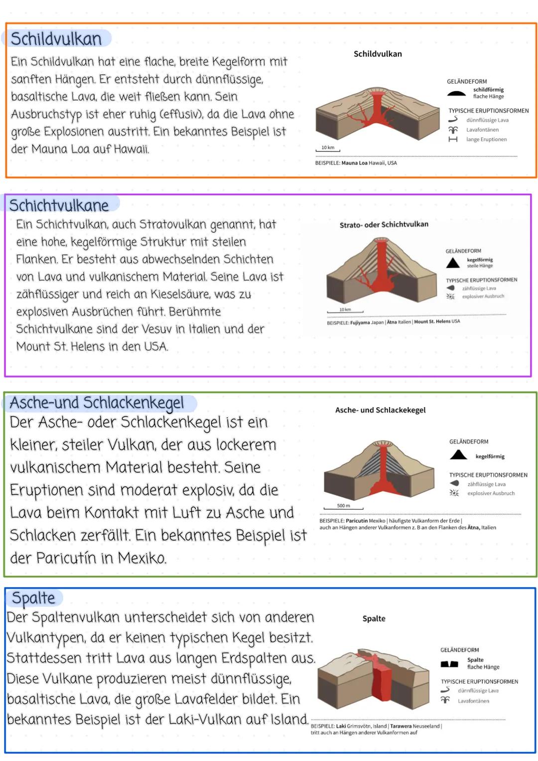 # Vulkanismus
Vulkanismus ist der Prozess, bei dem Magma aus
dem Erdinneren an die Oberfläche gelangt. Dabei
entstehen Vulkane, die Lava un