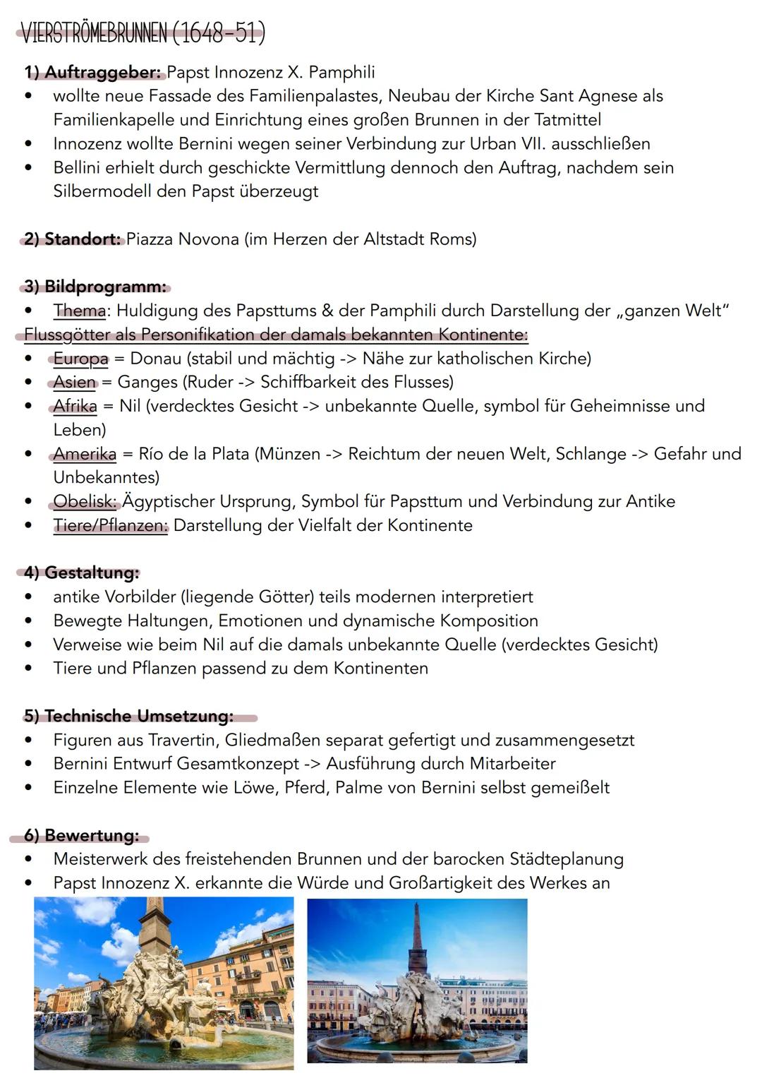 --- OCR Start ---
PRINZIP DER ARBEITSTEILUNG
* Tätigkeiten: Handlanger, Lehrlinge, Zeichner, Steinmetze und erfahrene Spezialisten
* Bernini
