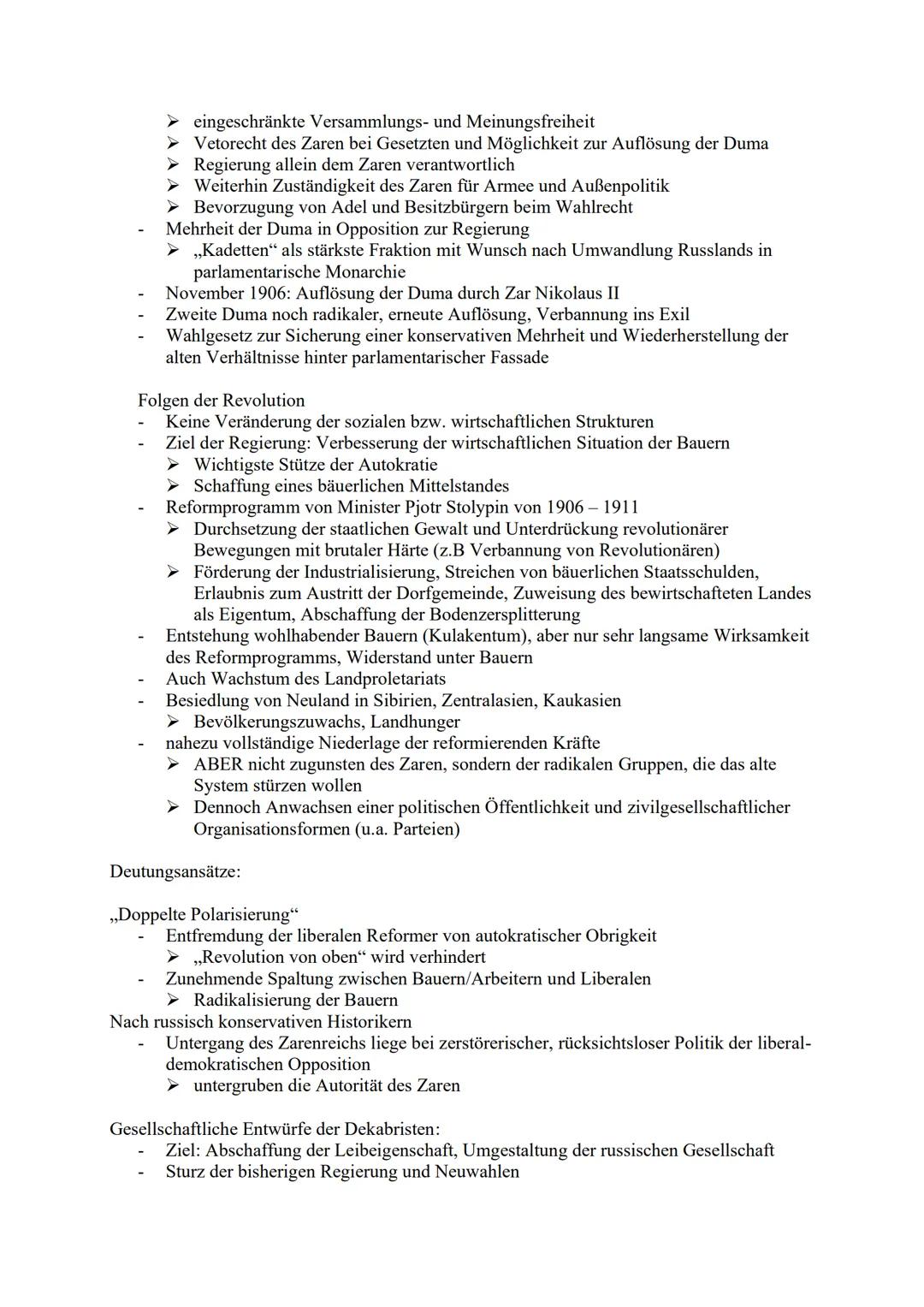--- OCR Start ---
Russische Revolution:
Krisen- und Revolutionstheorien:
Karl W. Deutsch über Krisen (1973)
- Ein Entscheidungsprozess unter