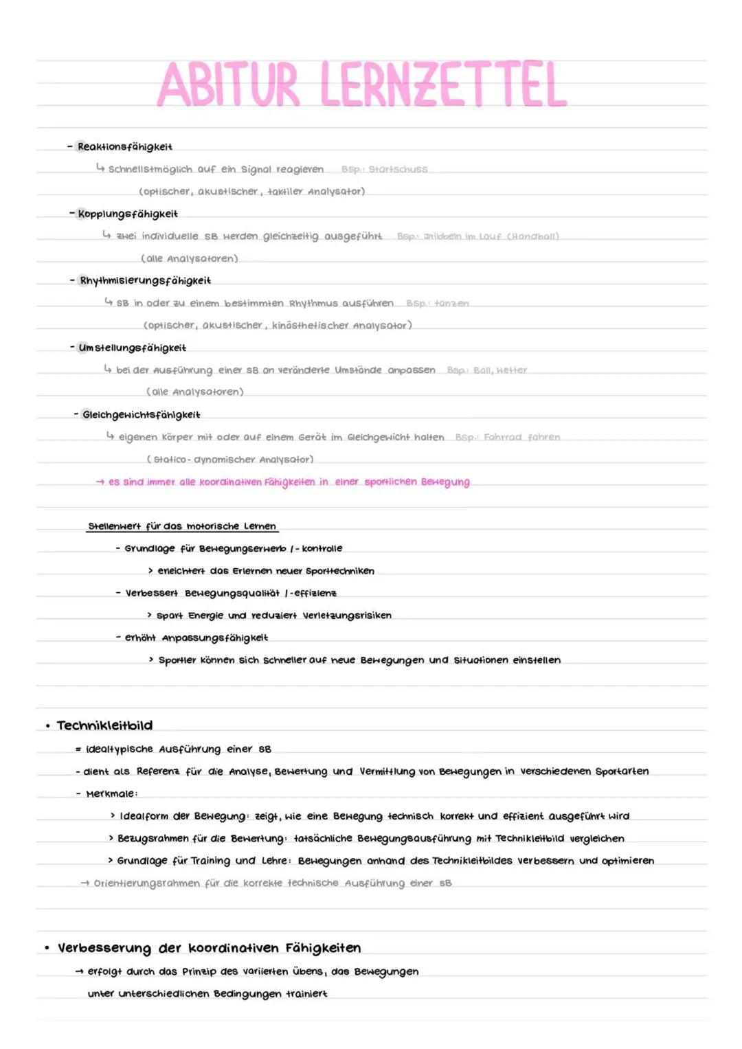 # ABITUR LERNZETTEL
Q1.1 KONDITION
* Strukturmodell kondition
Grundlagenausdauer
Kraft-
ausdauer
Maximalkrafu
KRAFT
Sch