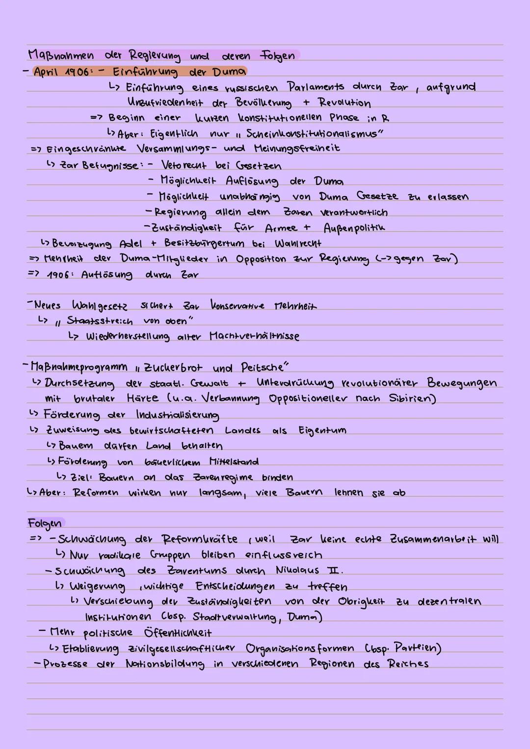 --- OCR Start ---
Krise der Zarenherrschaft
Urisenerscheinungen zu Beginn des 20. Jahrhunderts
-1902/03: Missernten
> Hunger unruhen + Agrar
