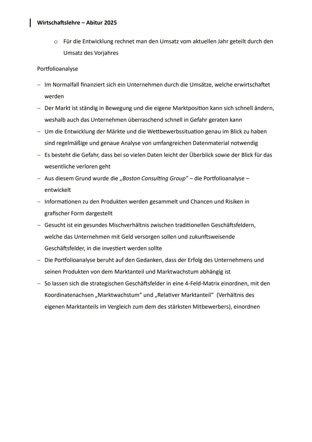 --- OCR Start ---
Wirtschaftslehre - Abitur 2025
Lernzettel - Abiturprüfung am 05.05.2025
Q1
Produktion
1. Planung des Fertigungsprogramms u