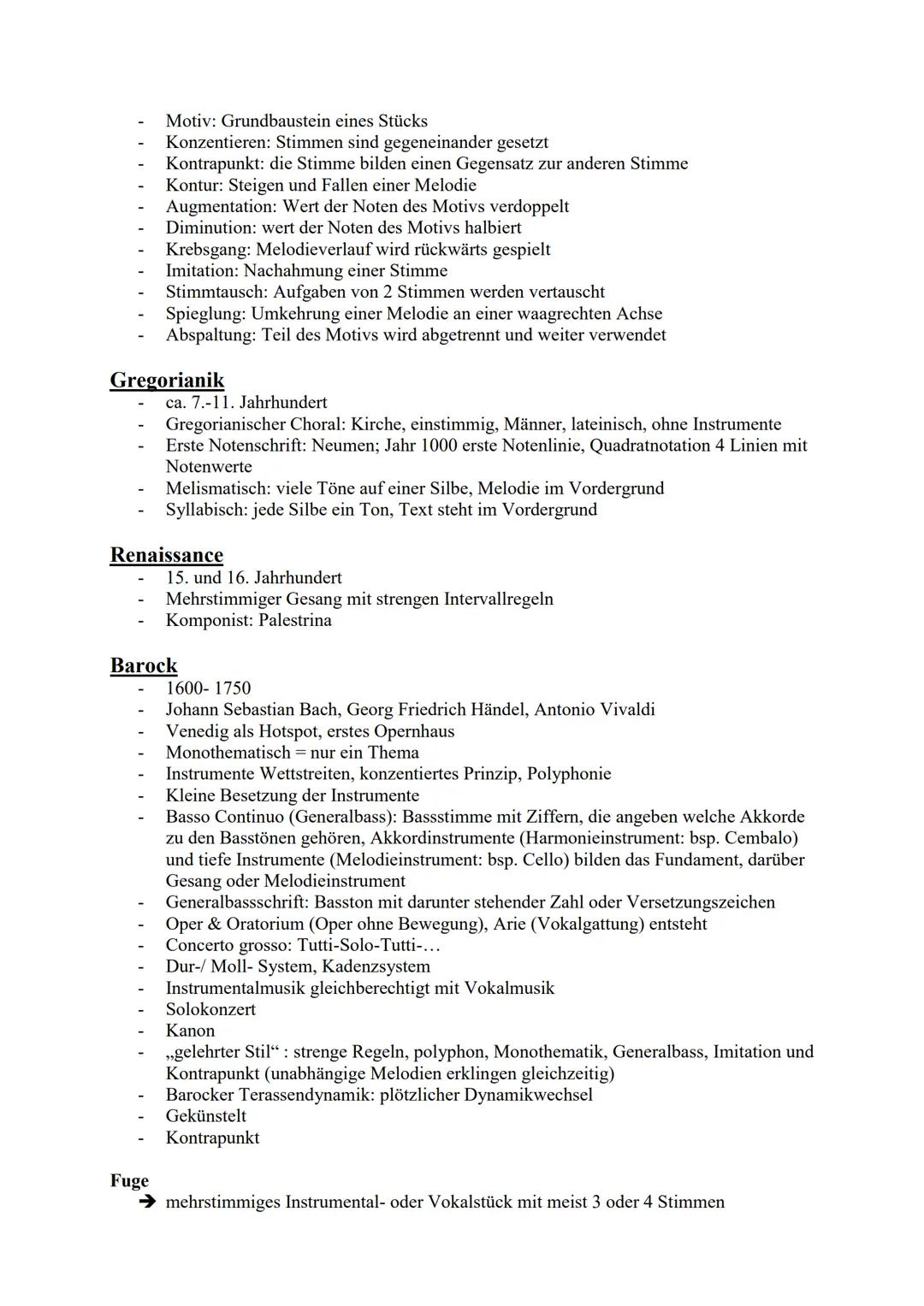 Musik Abitur lernzettel
Themenbeschreibung
Tonhöhe
- Tonart
- Thema (+ Begründung)
- Motive (+Begründung)
- Intervalle
- Dreiklänge
- Chrom